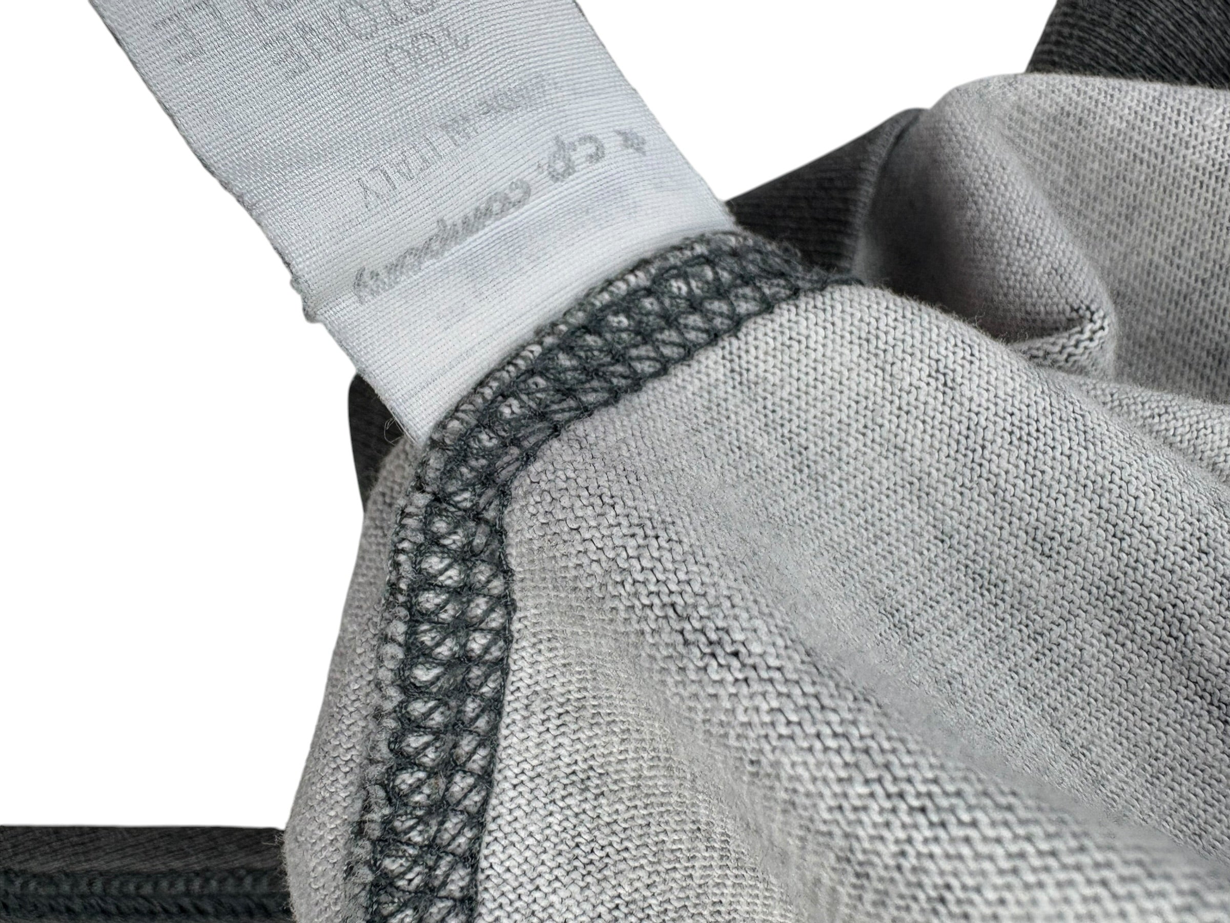 Stone Island 1980s Stripe Mock Neck Sweater