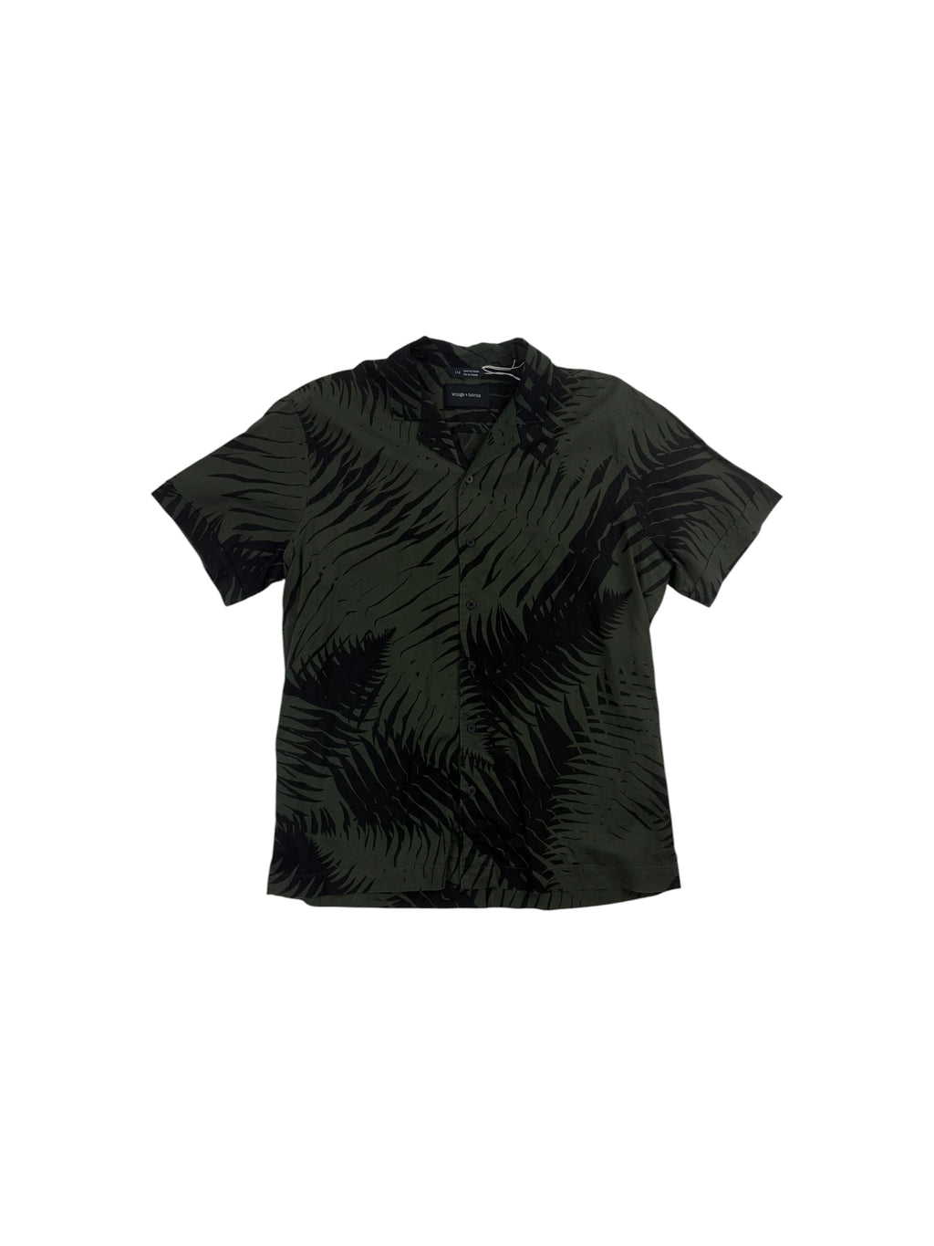 Wings + Horns Linen Jungle Deck Shirt