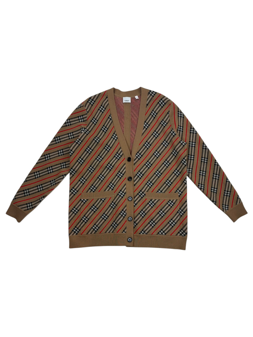 Burberry Nova Check Cardigan