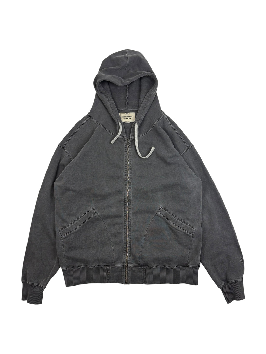 Nigel Cabourn Army Gym Zip Up Hoodie