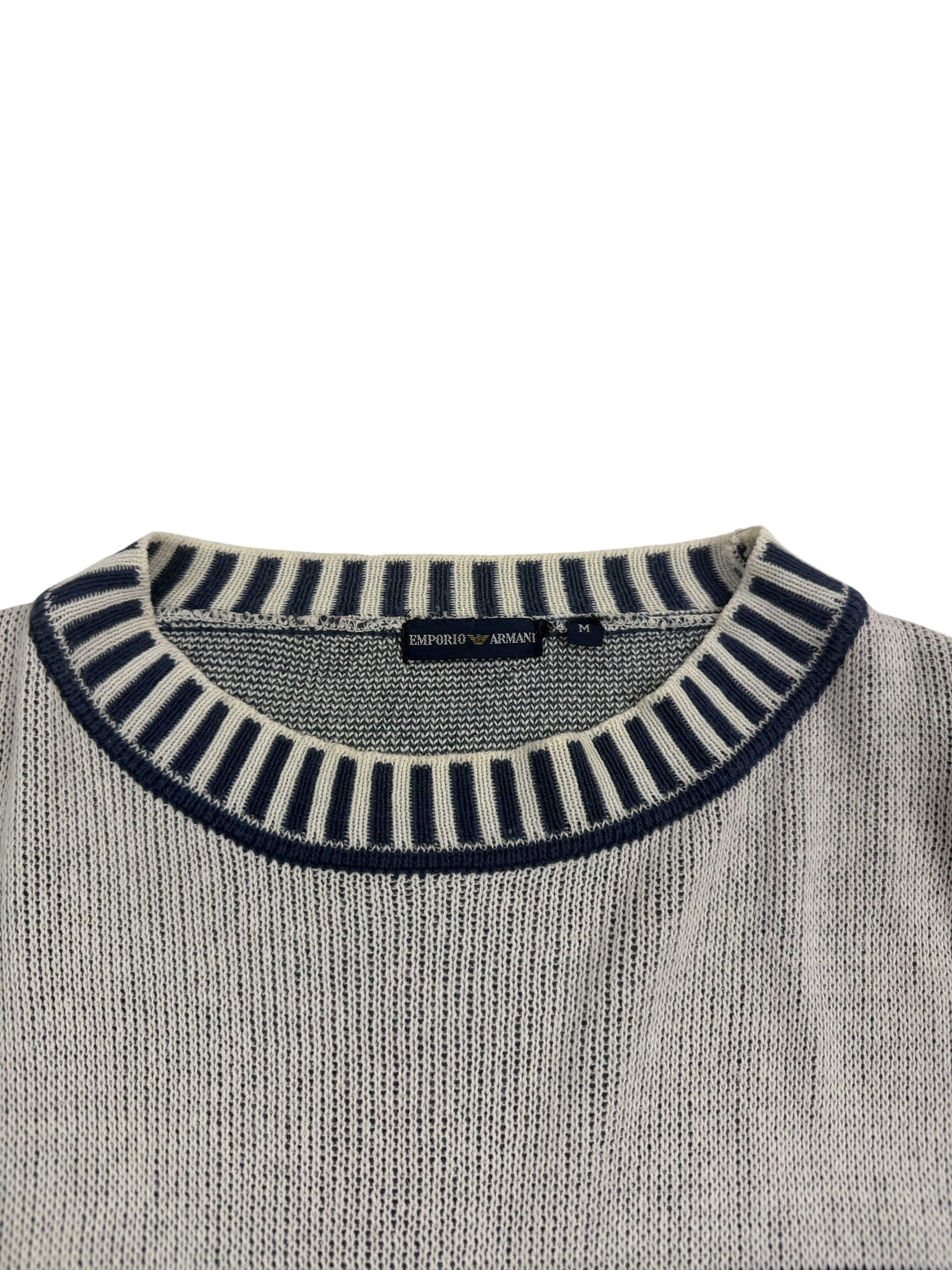 Emporio Armani 1980s Knit Sweatshirt