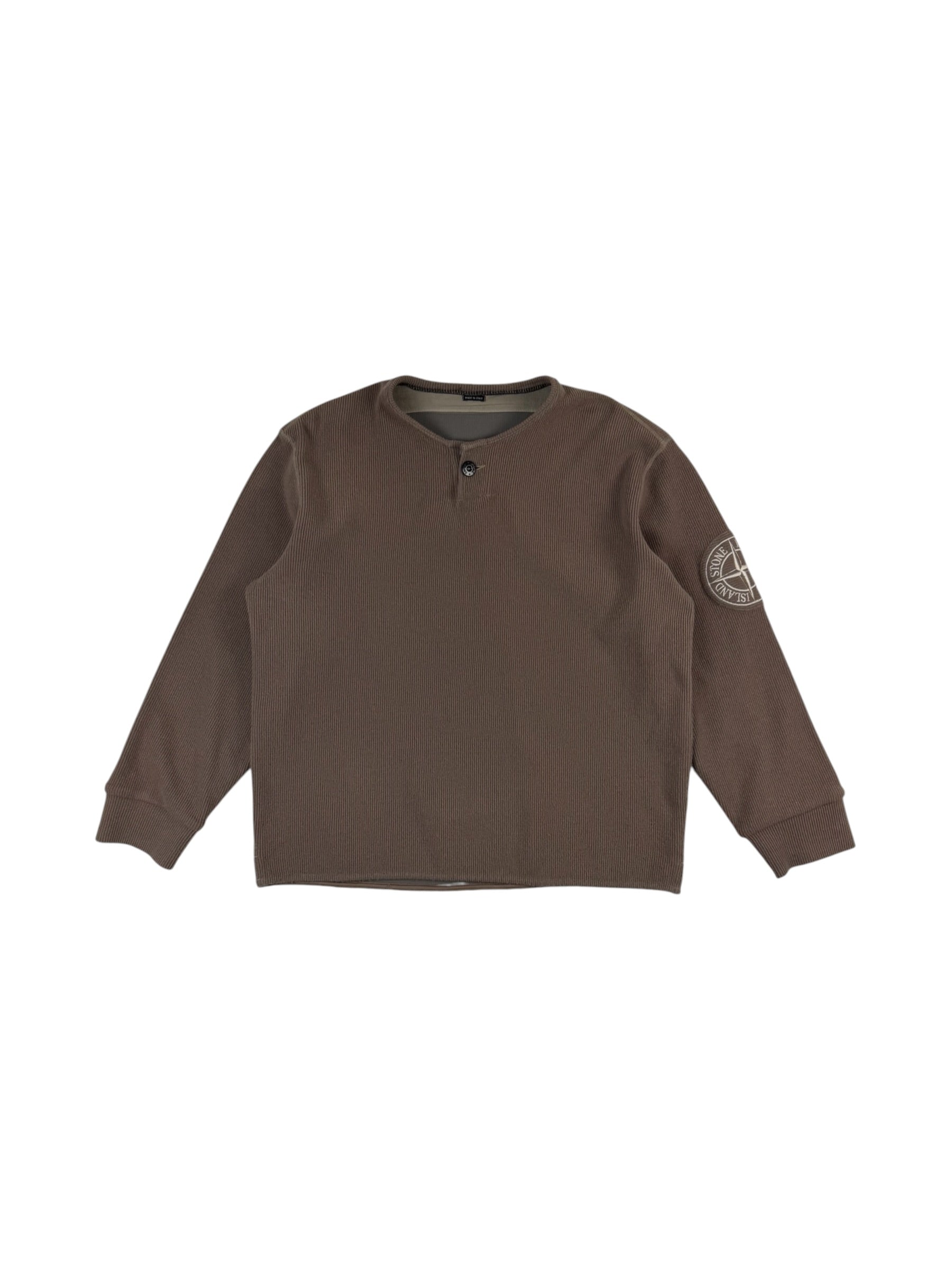 Stone Island AW03 Collarless Compass Sweater