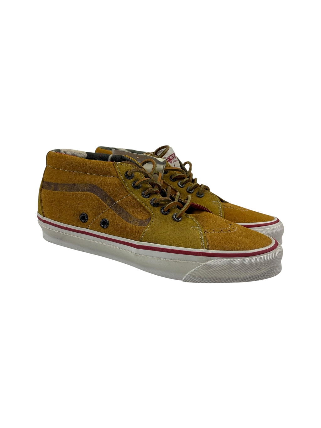 Nigel Cabourn x Vans Vault OG SK8-Mid LX Vintage Suede Sneakers