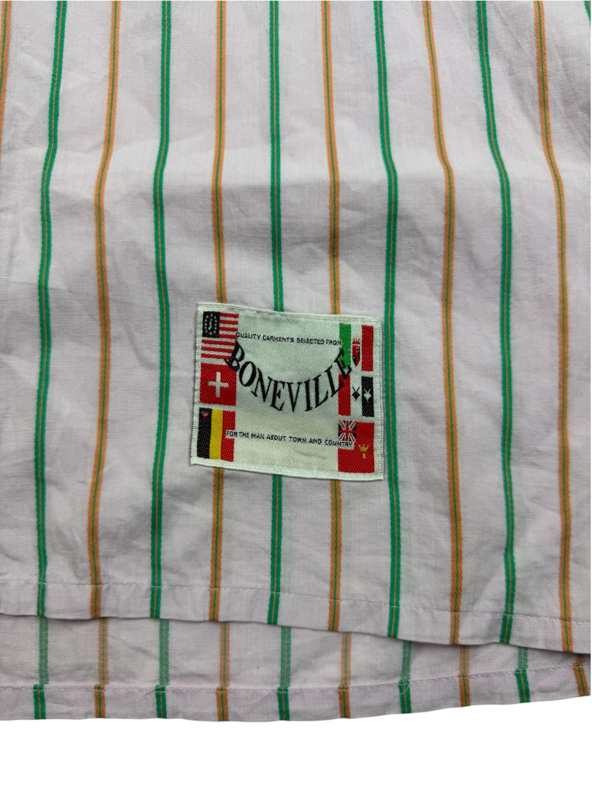 Boneville 80s Striped Utility Shirt