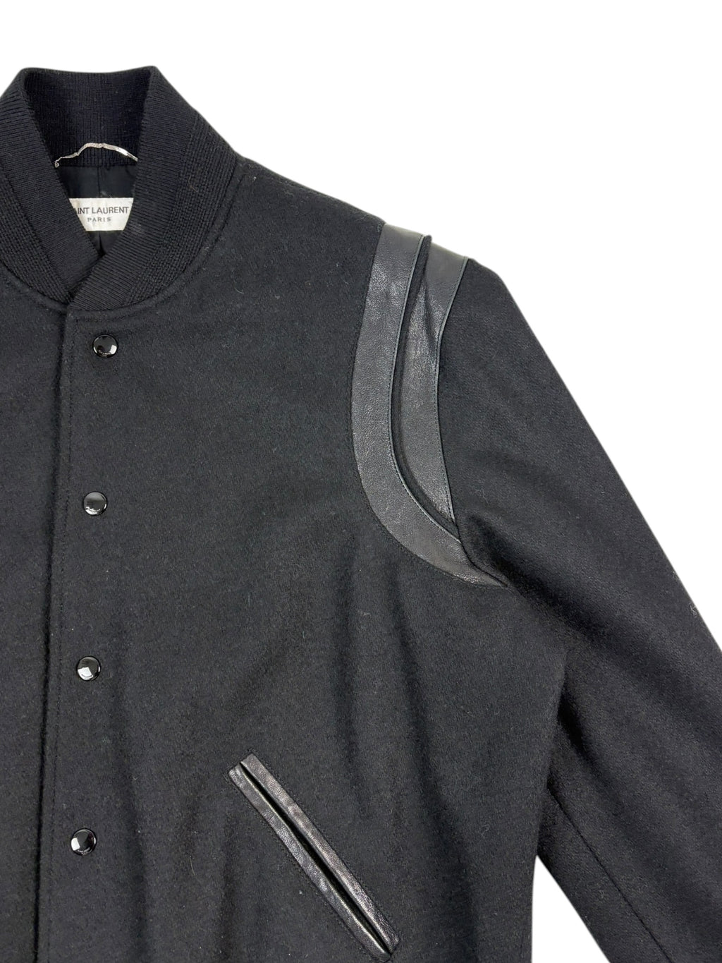 Saint Laurent Teddy Varsity Jacket