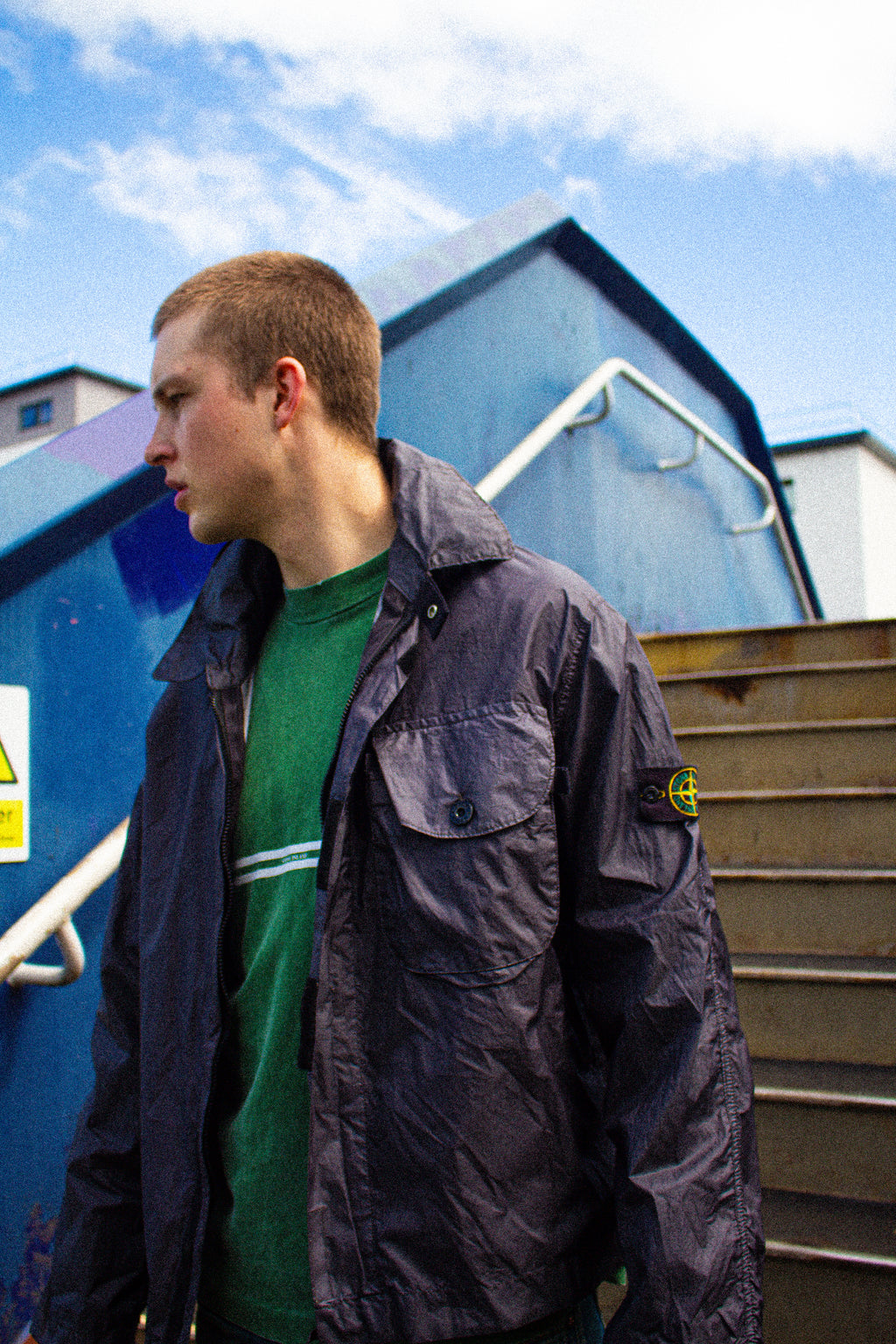 Stone Island SS04 Nylon Parachute Jacket