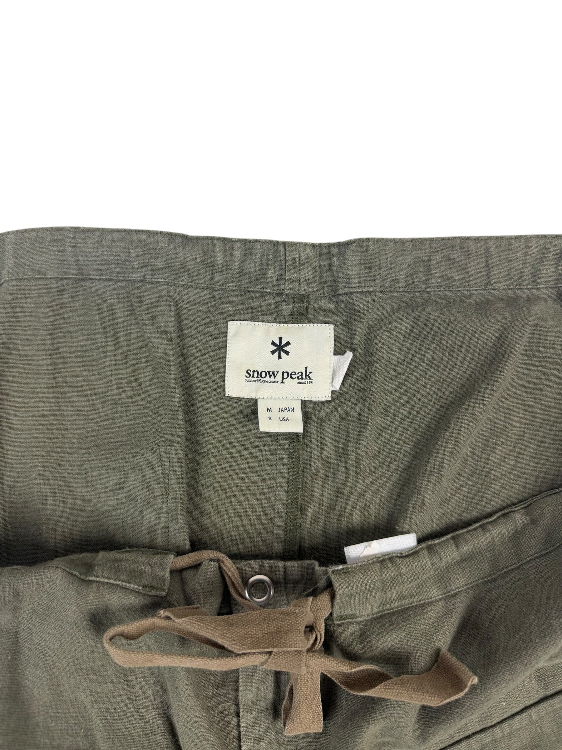 Snow Peak Linen Easy Pants