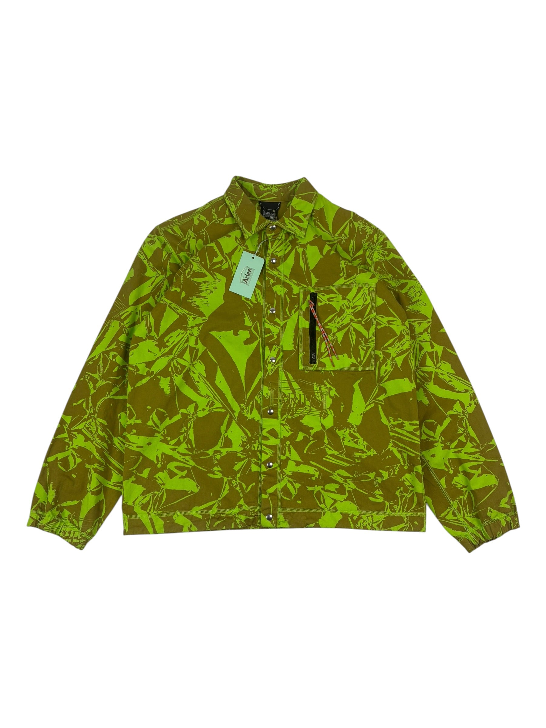 Aries Crinkle Camo Jacket