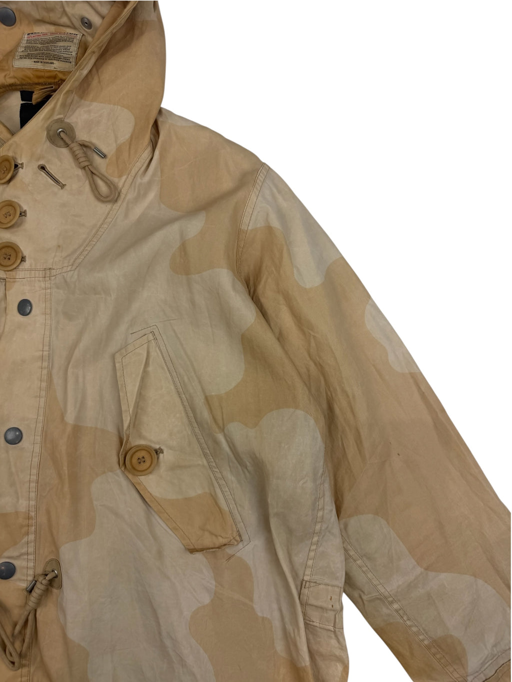 Nigel Cabourn Authentic Cloud Camo Naval Parka