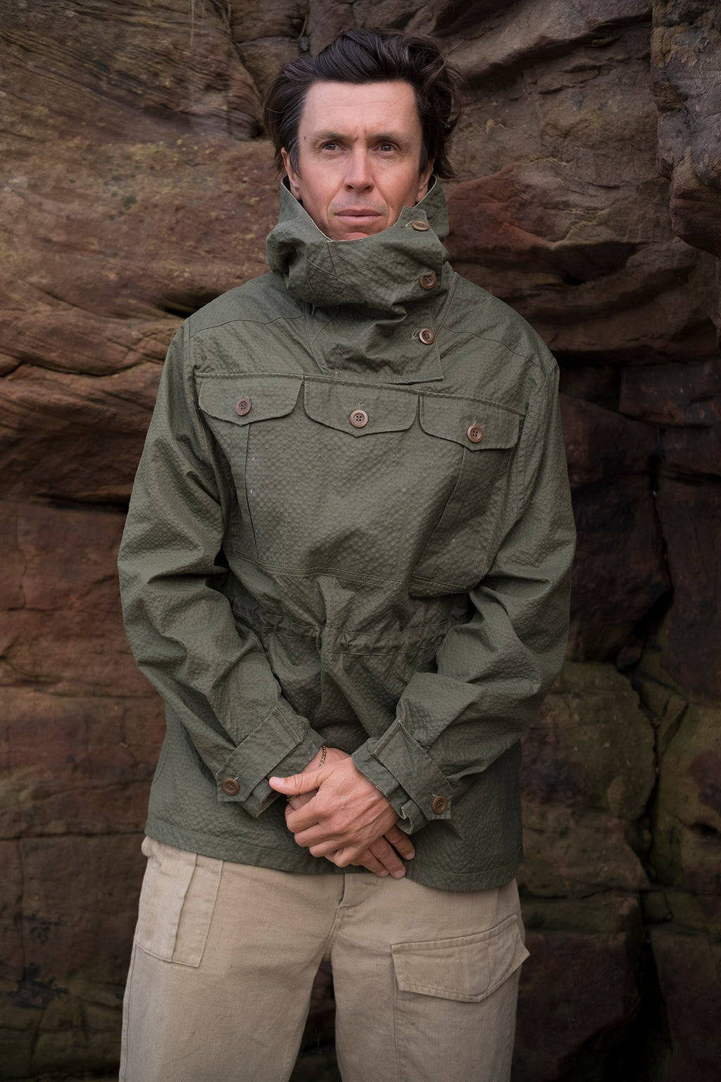 Nigel Cabourn Liam Gallagher Reversible Smock