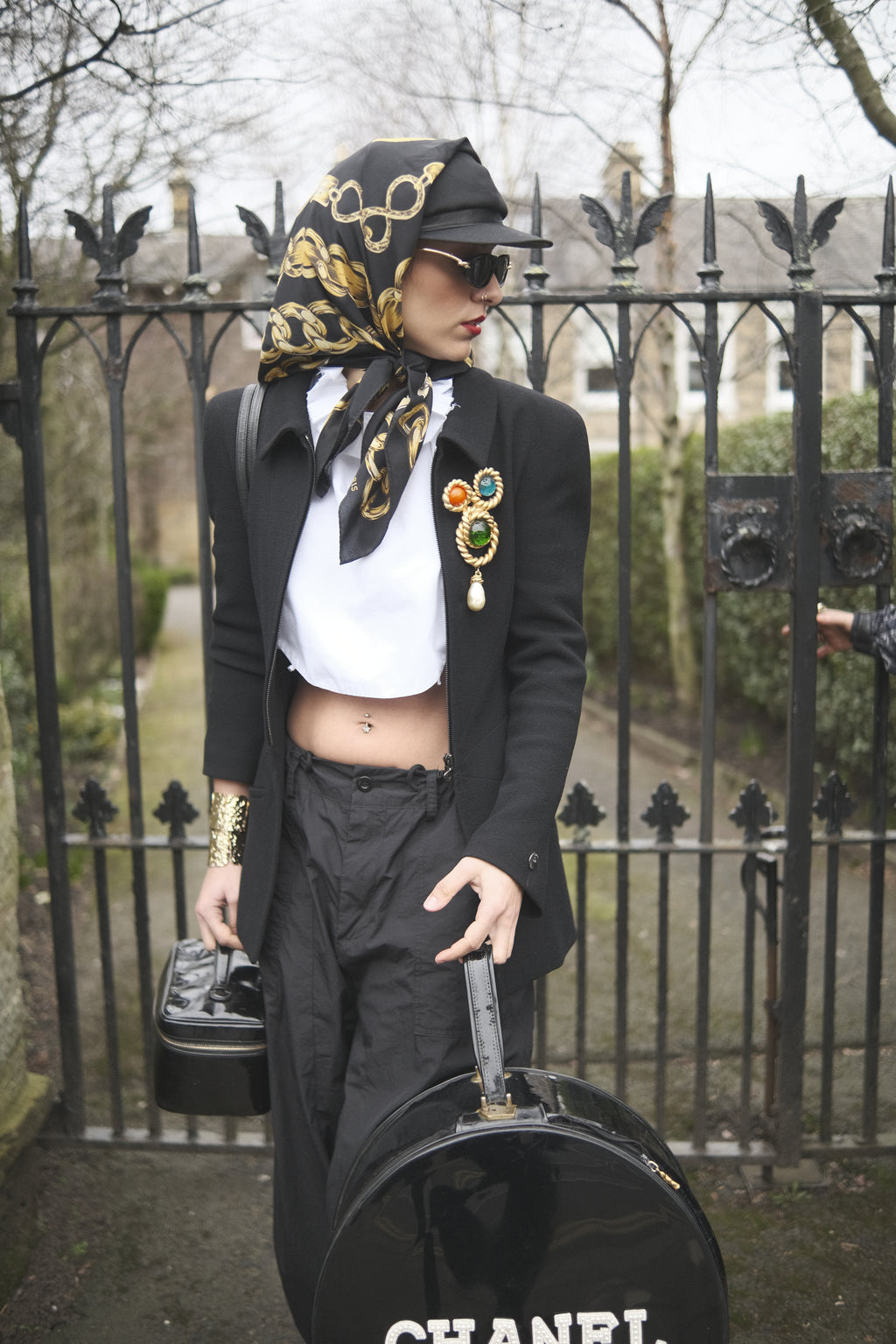 Chanel Boutique Autumn / 1997 Wool Blouson Jacket