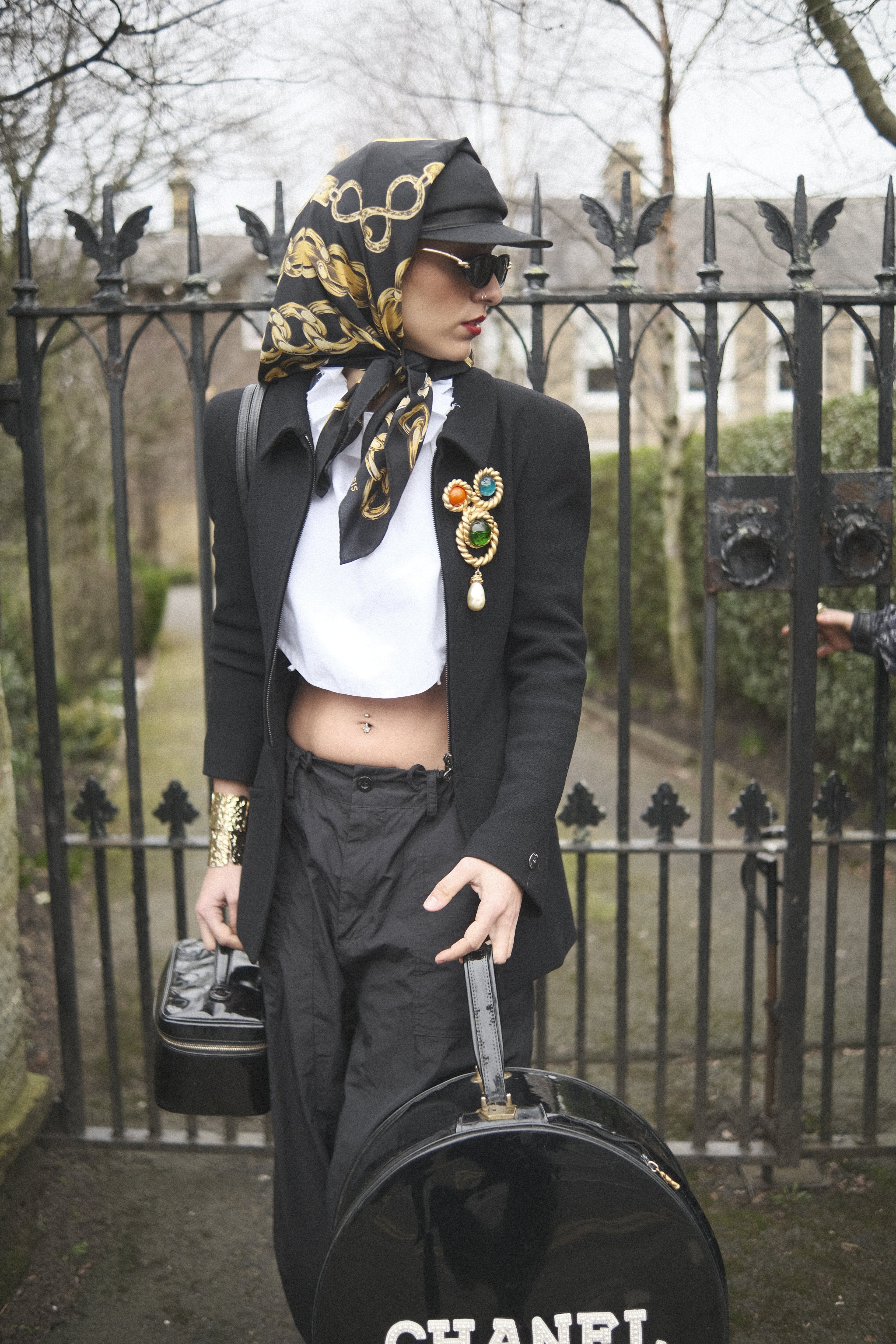 Chanel Boutique Autumn / 1997 Wool Blouson Jacket