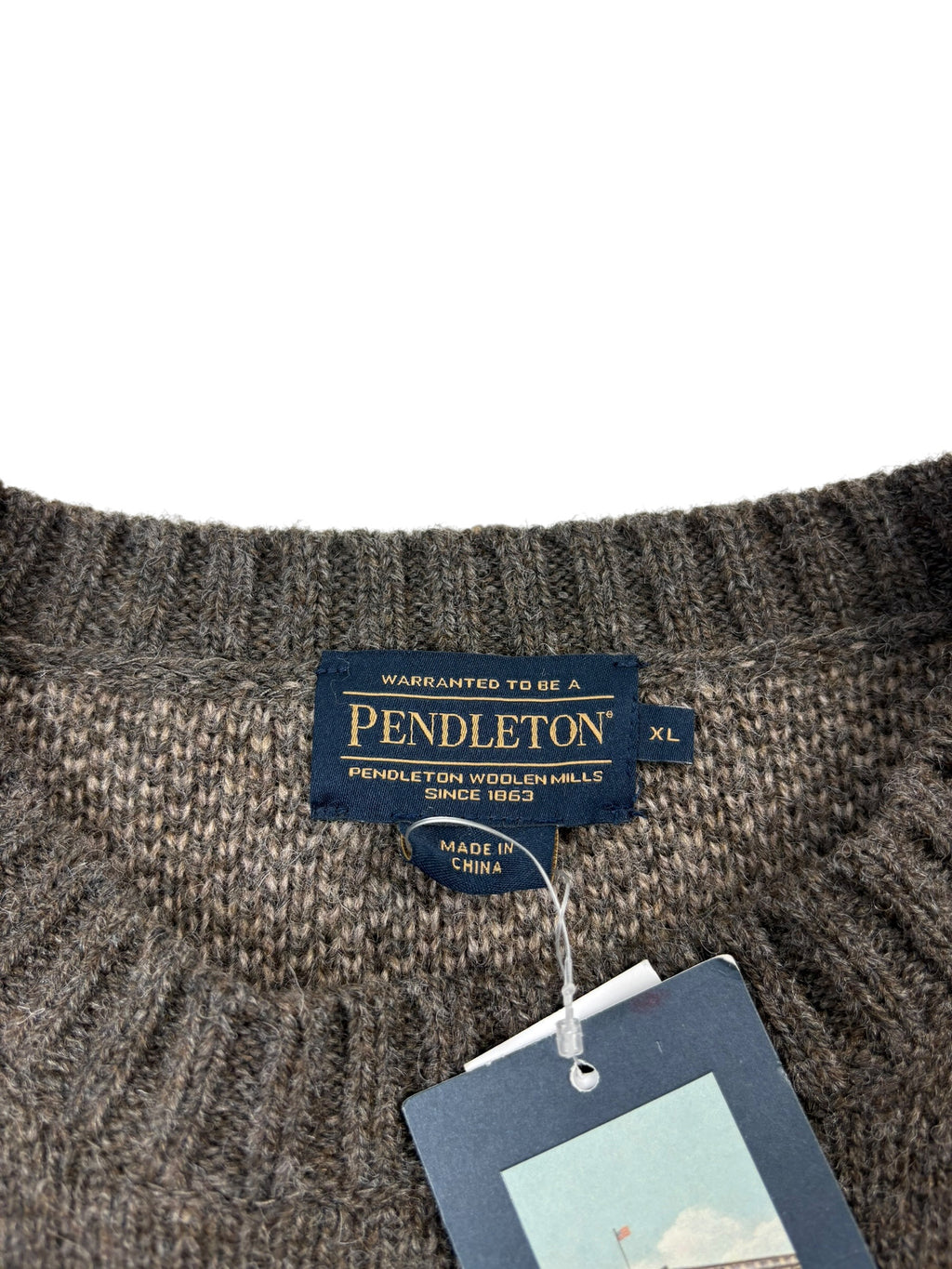Pendleton Shetland Harding Crew Neck Sweater