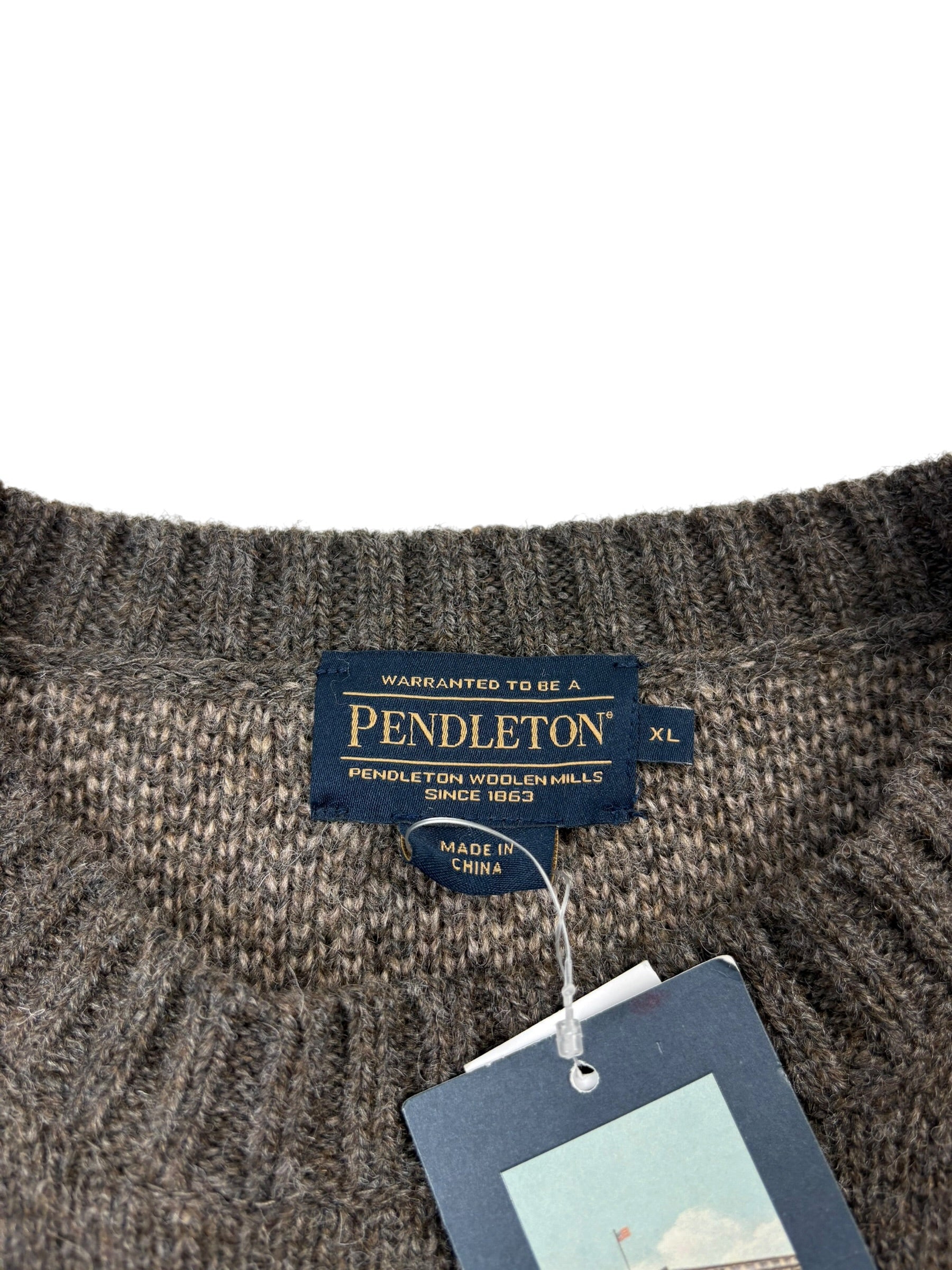 Pendleton Shetland Harding Crew Neck Sweater