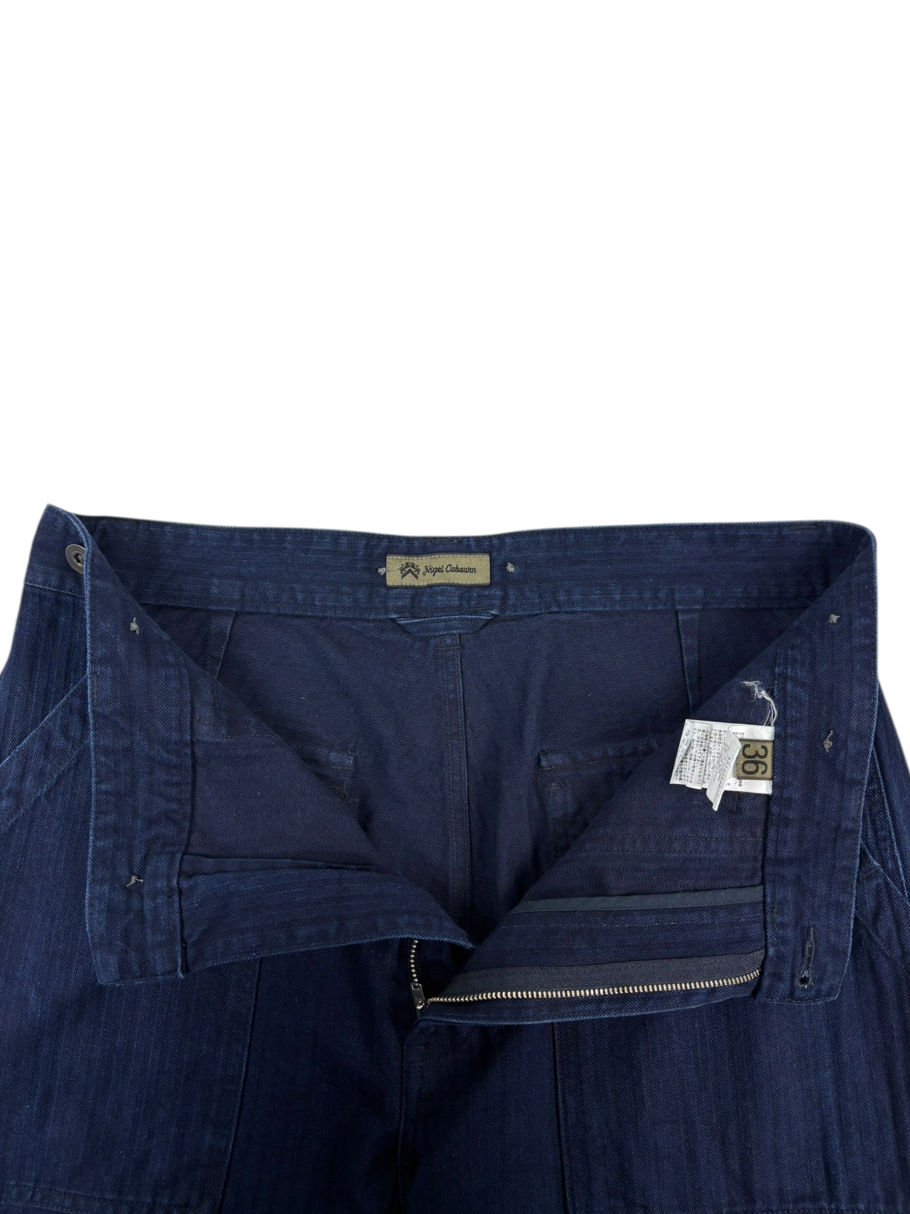 Nigel Cabourn Mainline British Army Indigo Denim Pant