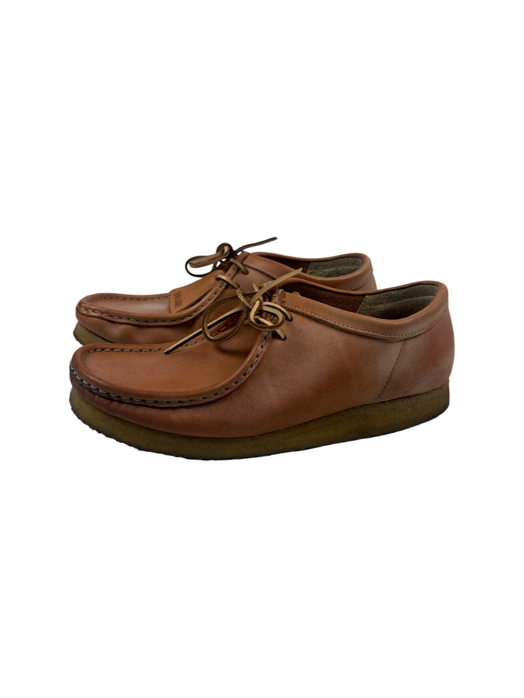 Clark’s Natural Veg Leather Tan Wallabee’s