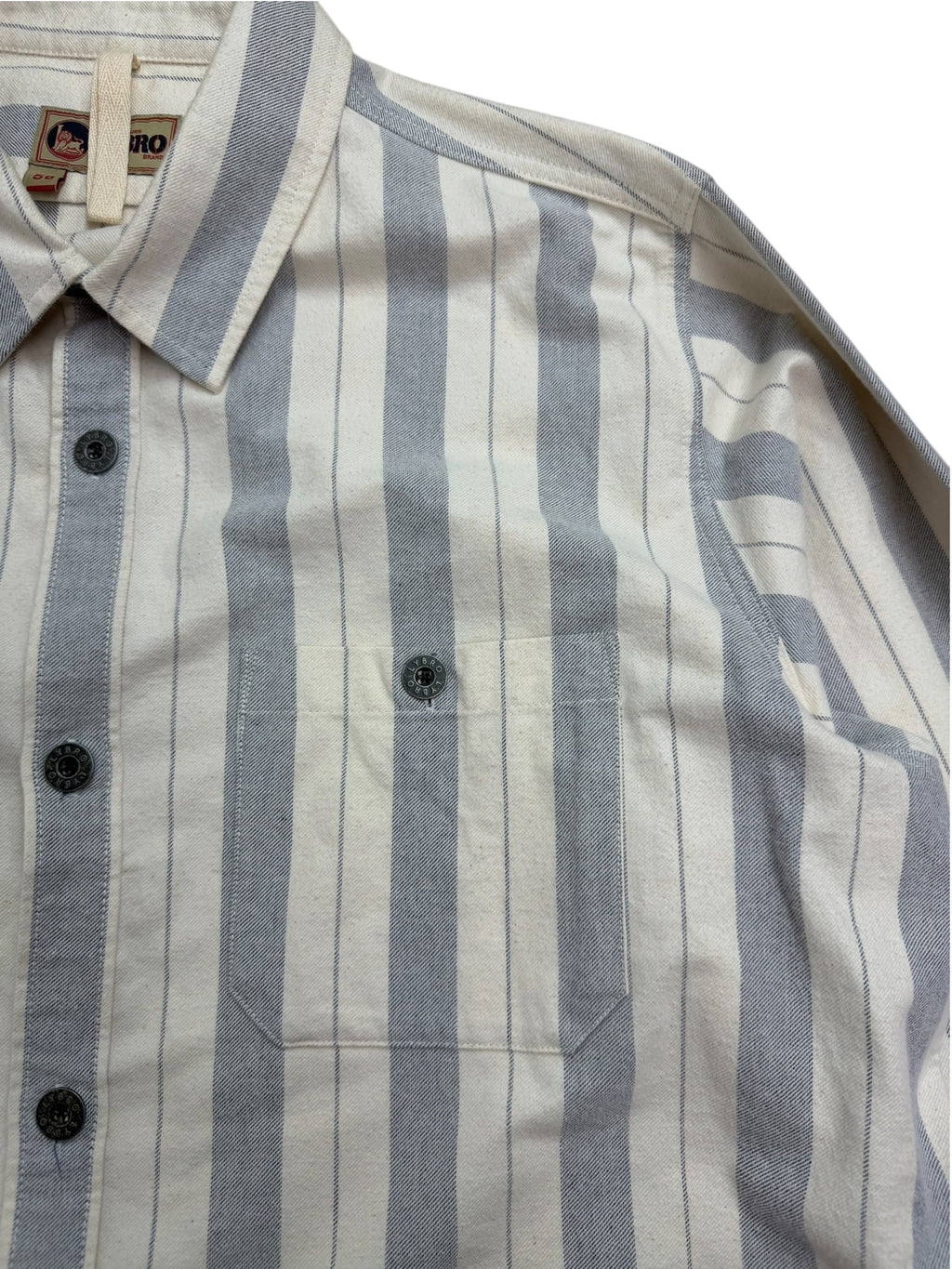 Nigel Cabourn Lybro Striped Arctic Workwear Jacket