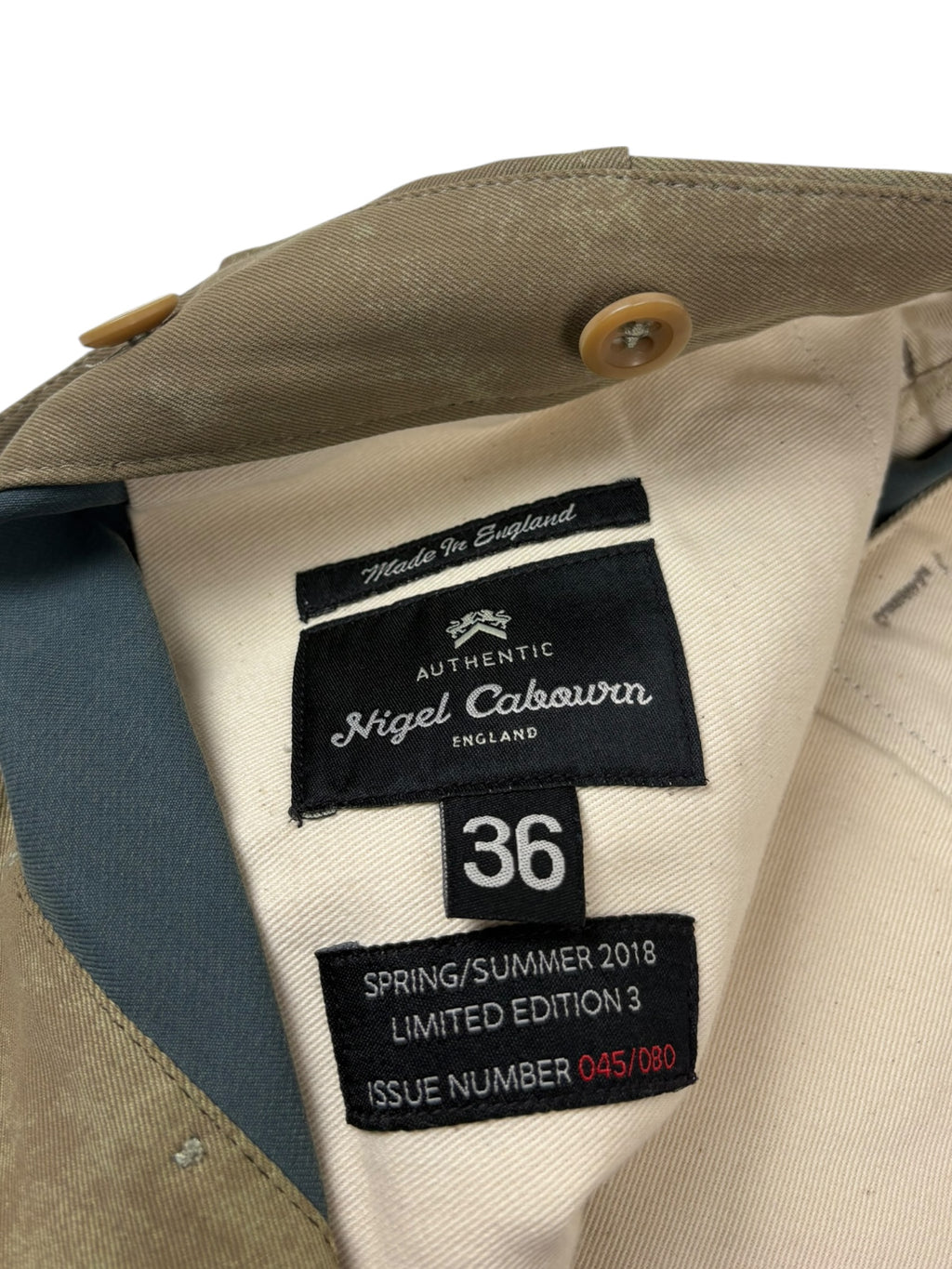 Nigel Cabourn Authentic 'Limited Edition 3' Camo Cargo Pant