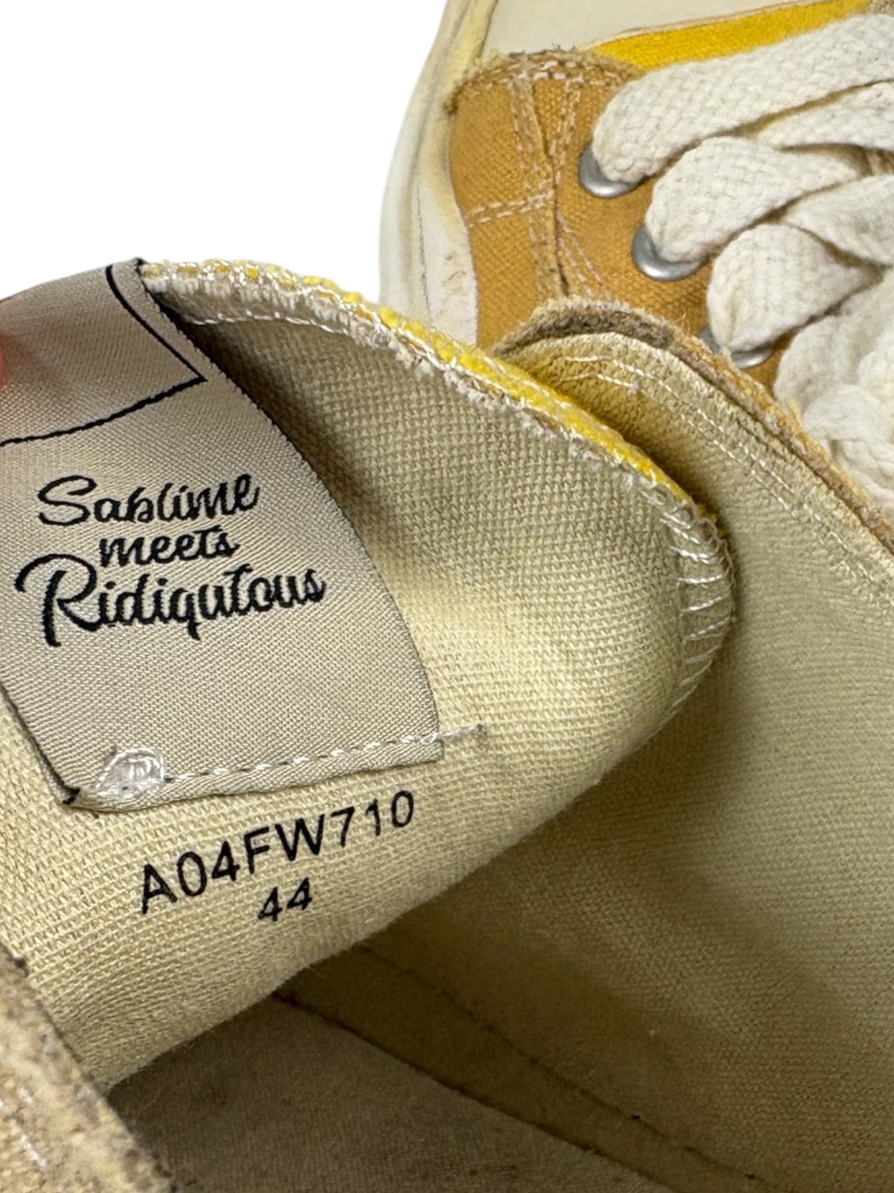 Maison Mihara Yasuhiro Peterson OG Sole Canvas Overdye Low Sneaker