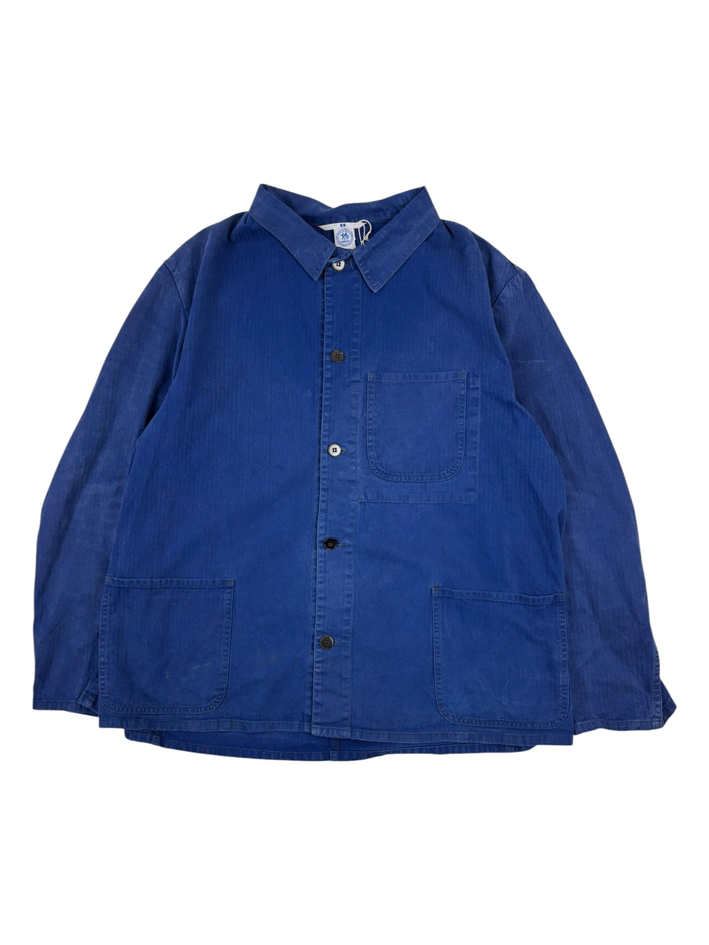 French 1980s Herringbone Chore Jacket