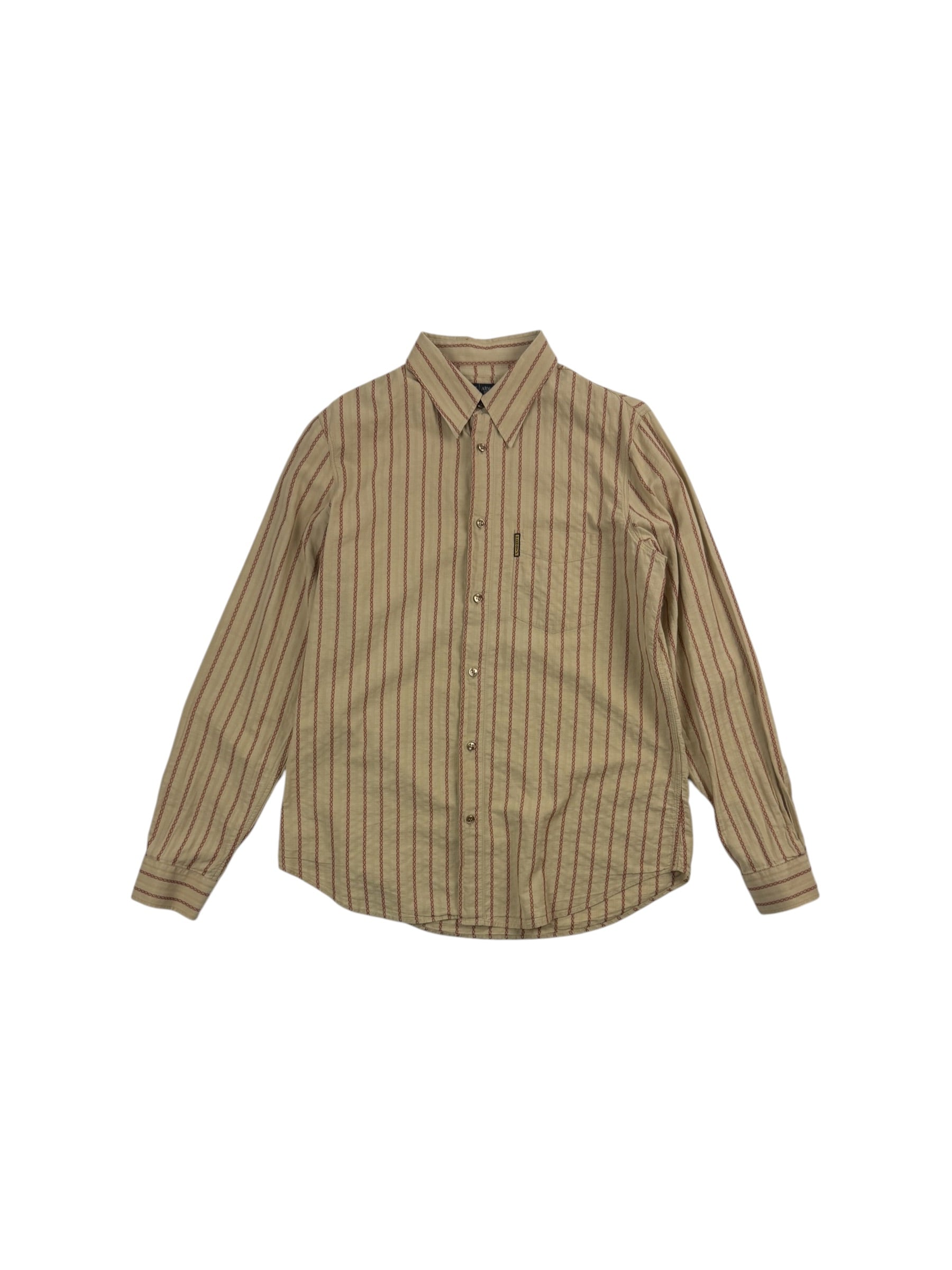 Armani Jeans SS94 Chain Stripe Shirt