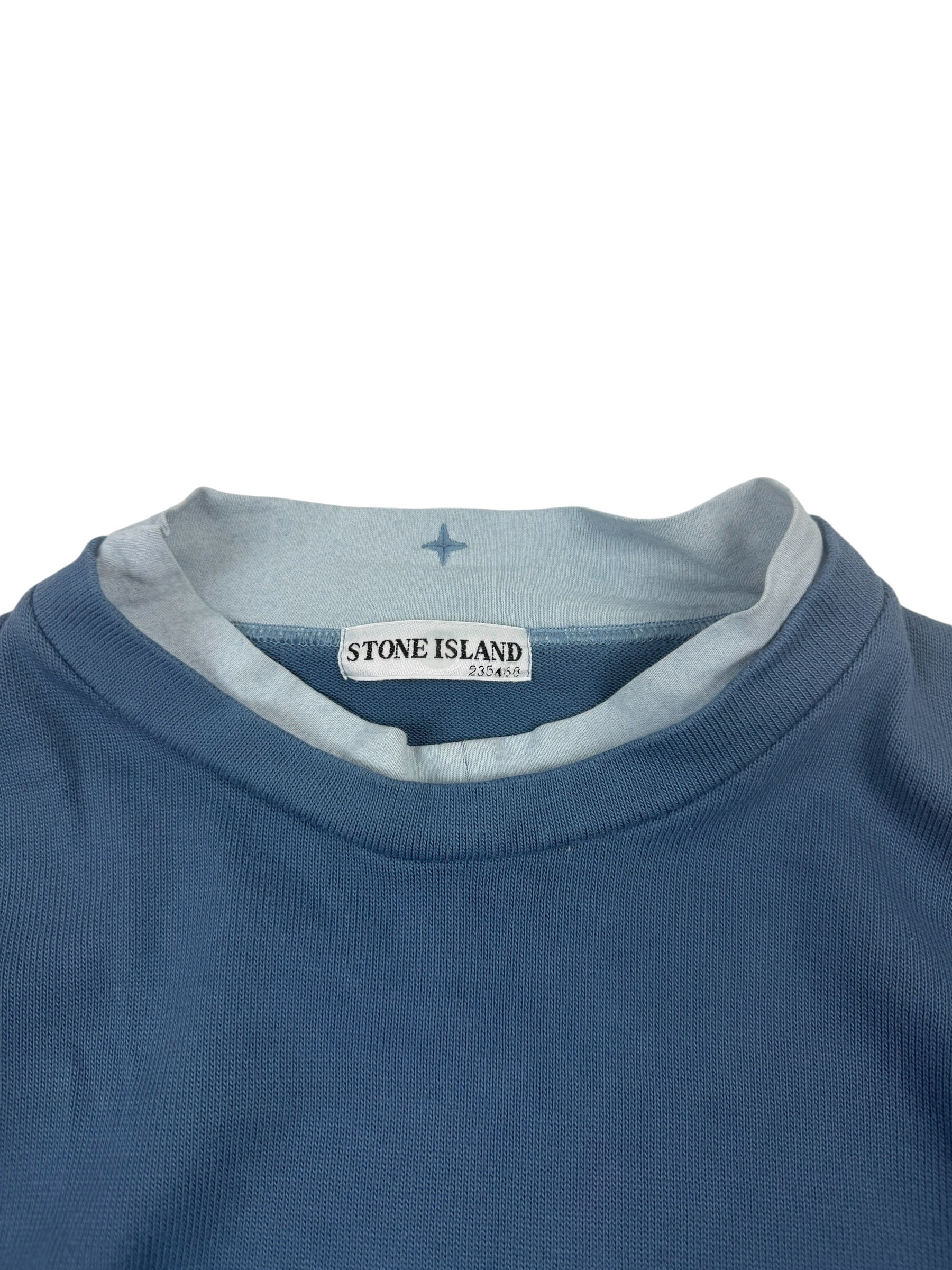 Stone Island SS01 Double Collar Sweatshirt