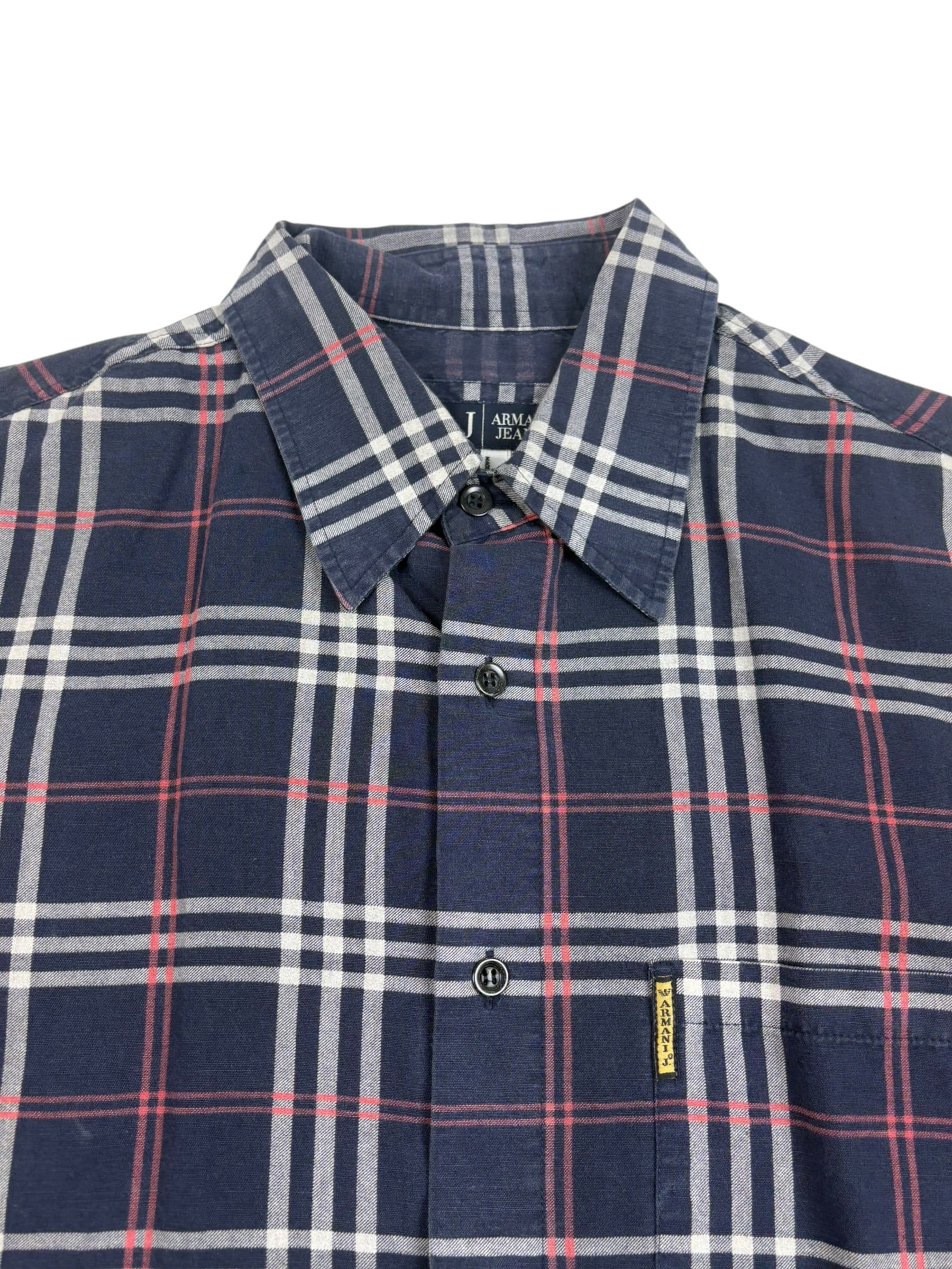 Armani Jeans SS96 Checked Shirt