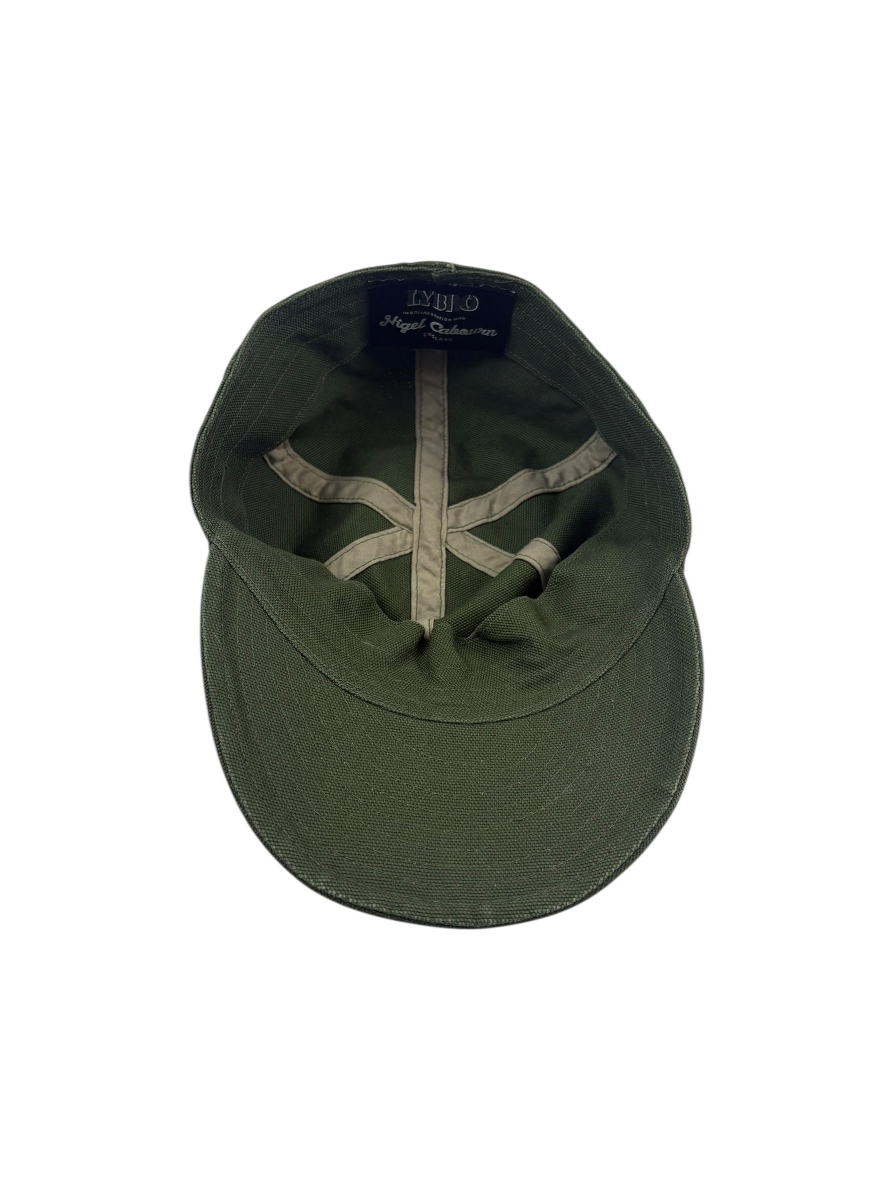 Nigel Cabourn Lybro Khaki Mechanics Cap