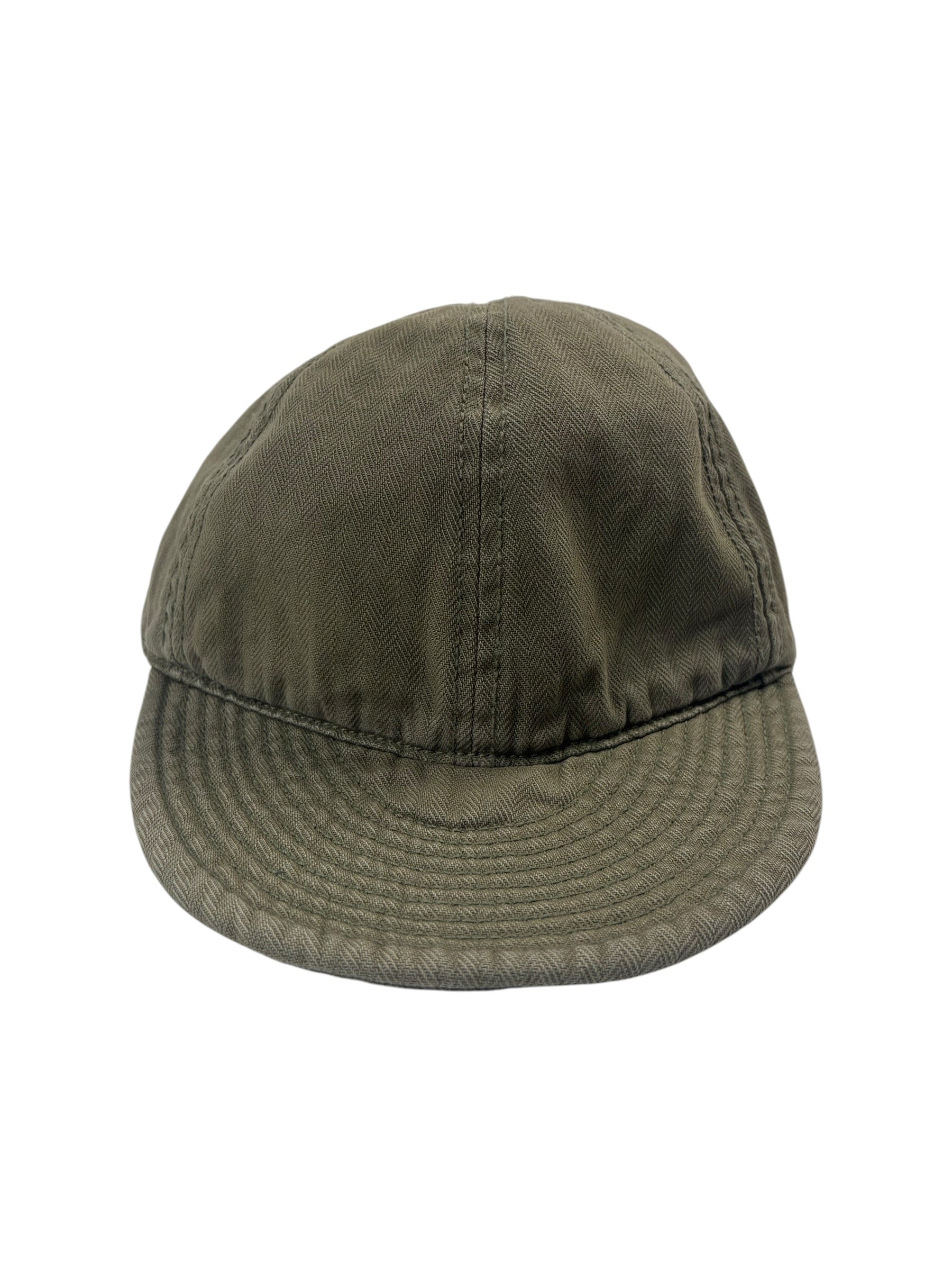 Nigel Cabourn Lybro Khaki Green Mechanics Cap