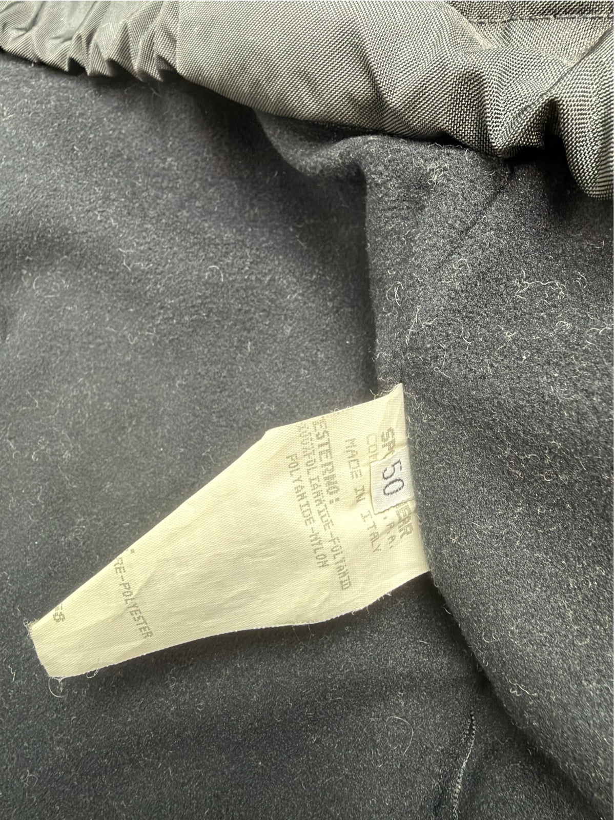 Emporio Armani 80s Wool Polo Jersey