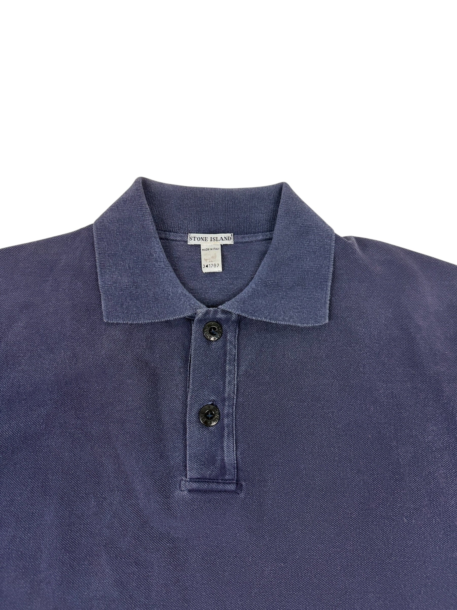 Stone Island SS01 Pique Cotton Polo Shirt