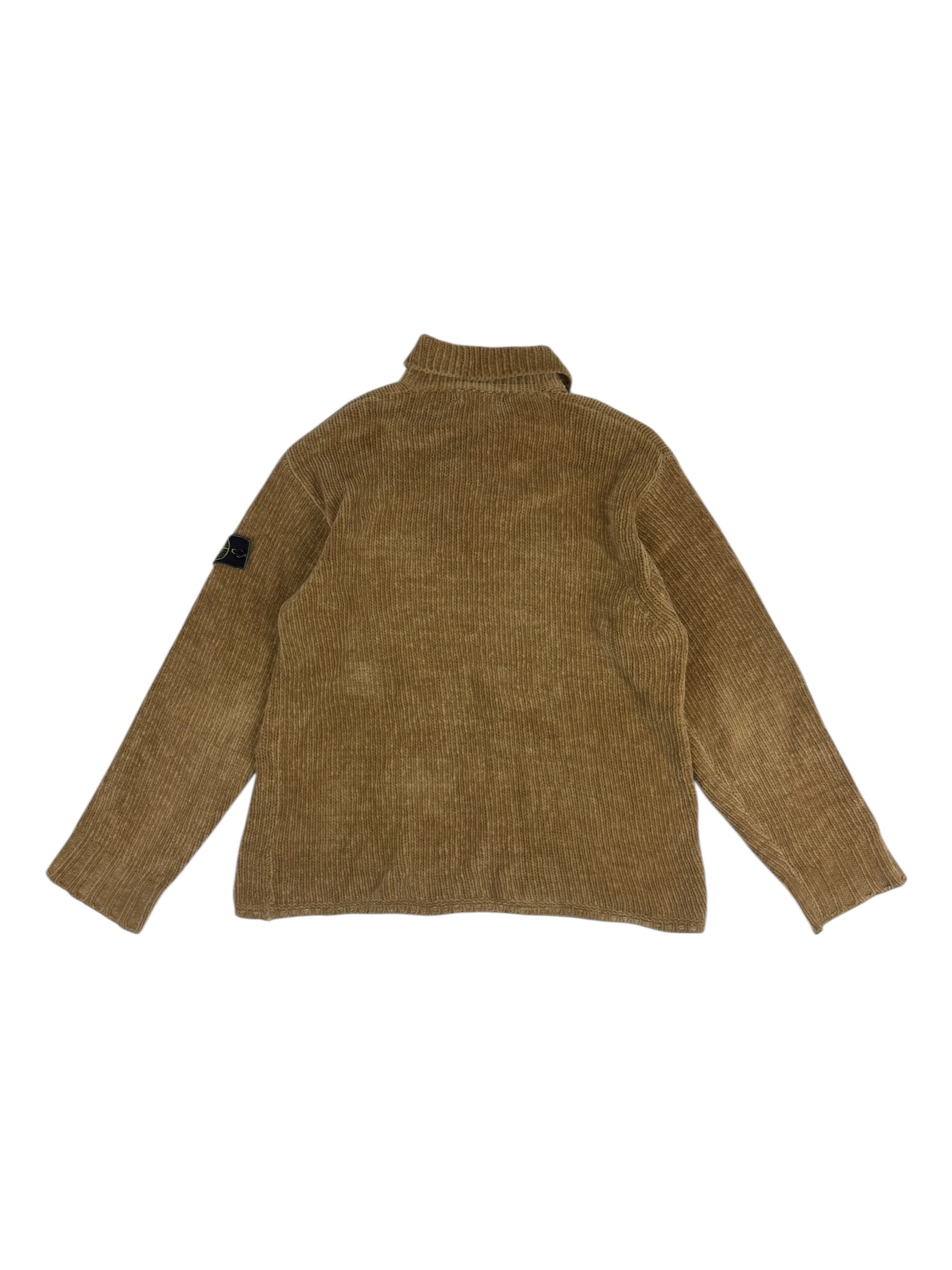 Stone Island AW98 Chenille Button Knit