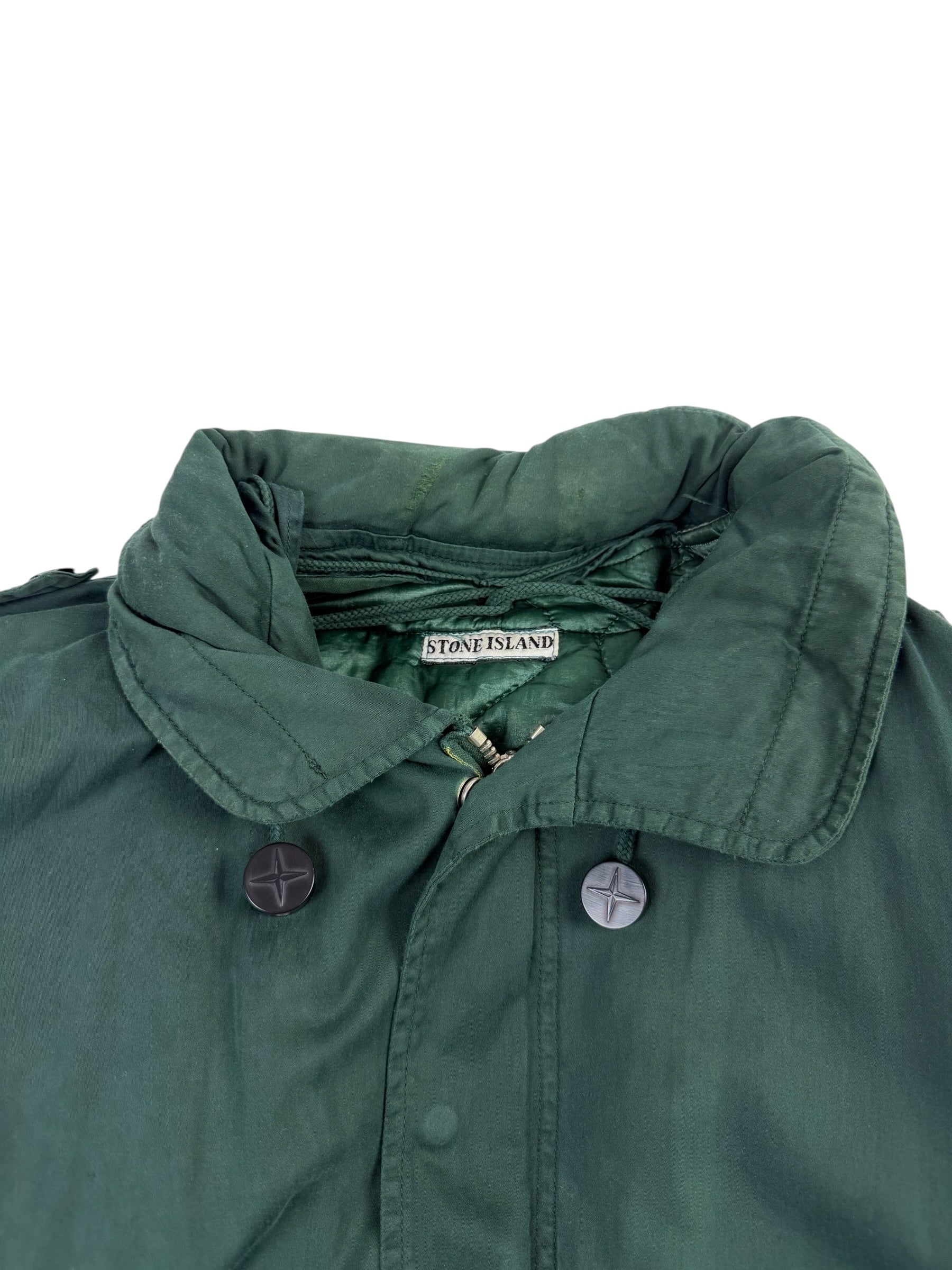 Stone Island 80s Raso Gommato Bomber Jacket