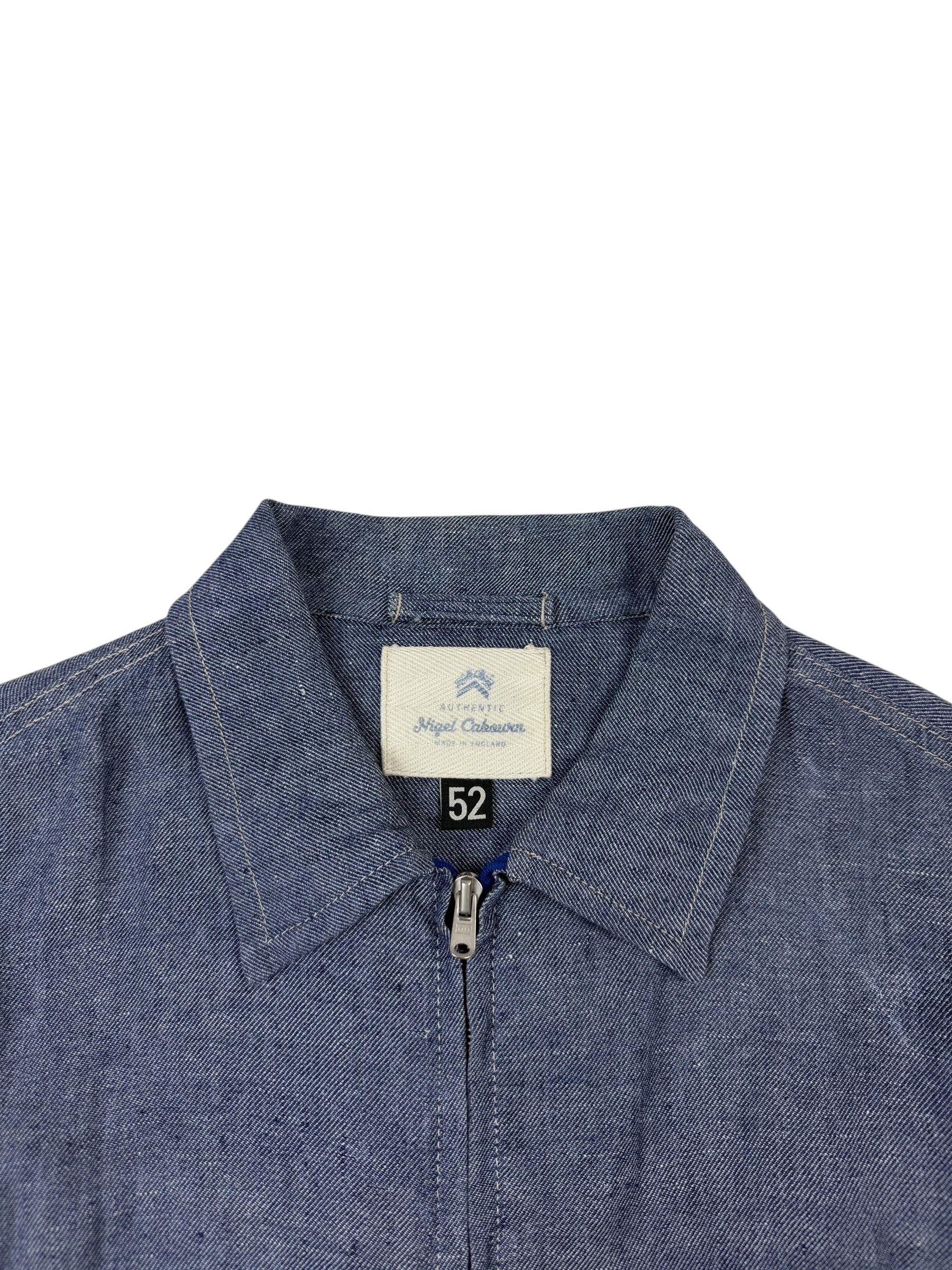 Nigel Cabourn Authentic Linen Flight Jacket