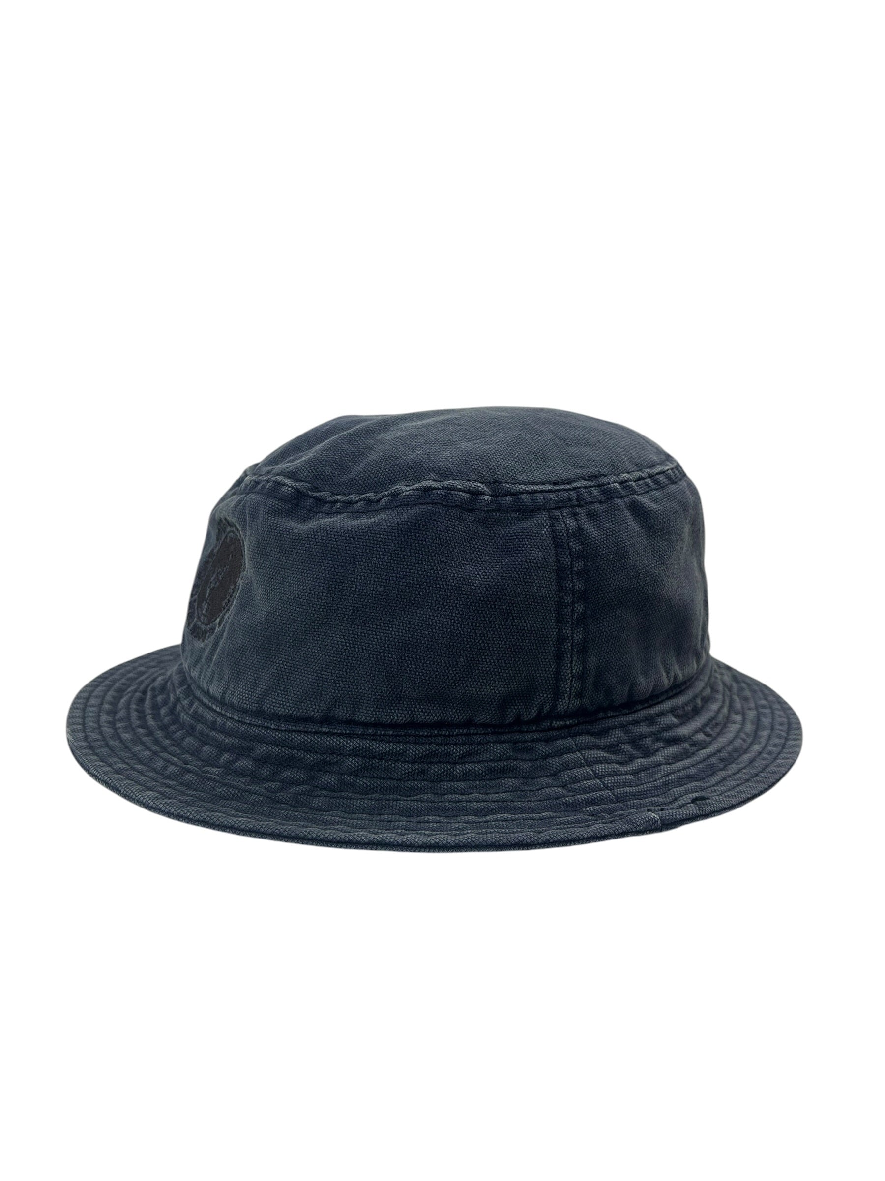 Nigel Cabourn Lybro Globe Embroidered Bucket Hat
