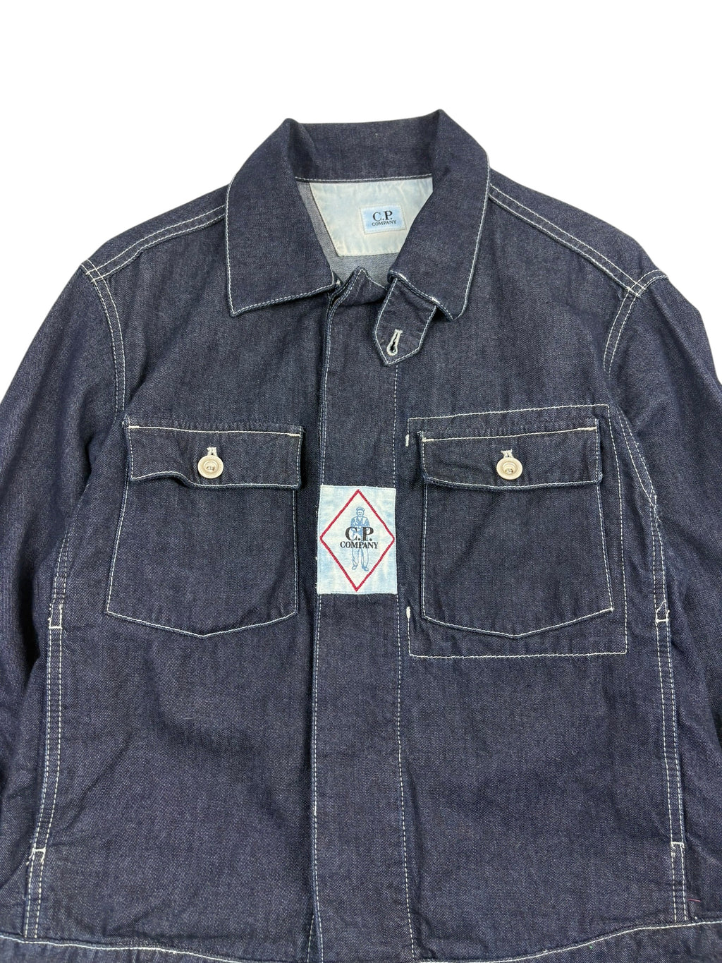 CP Company 3/1 Denim Short Jacket
