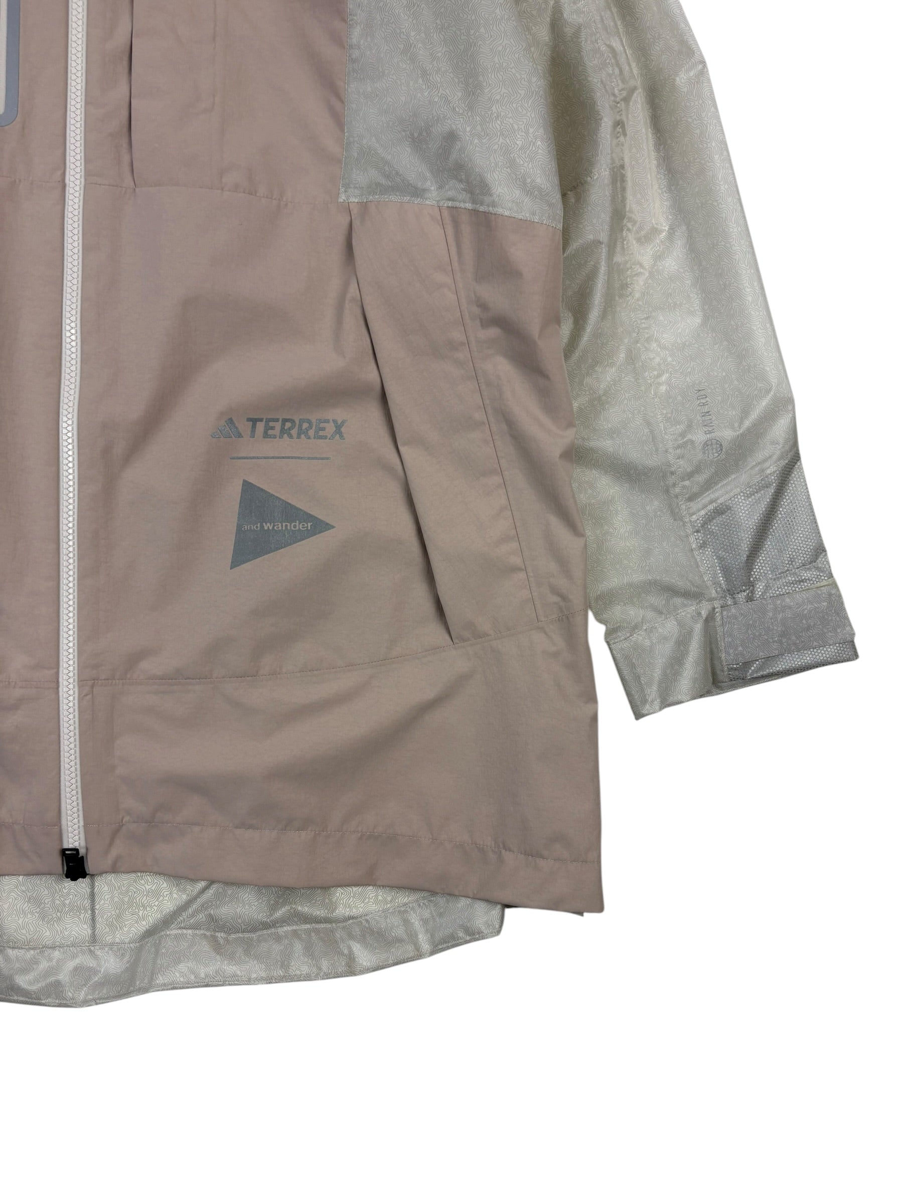 And Wander x Adidas TERREX Xploric RAIN.RDY Hooded Jacket