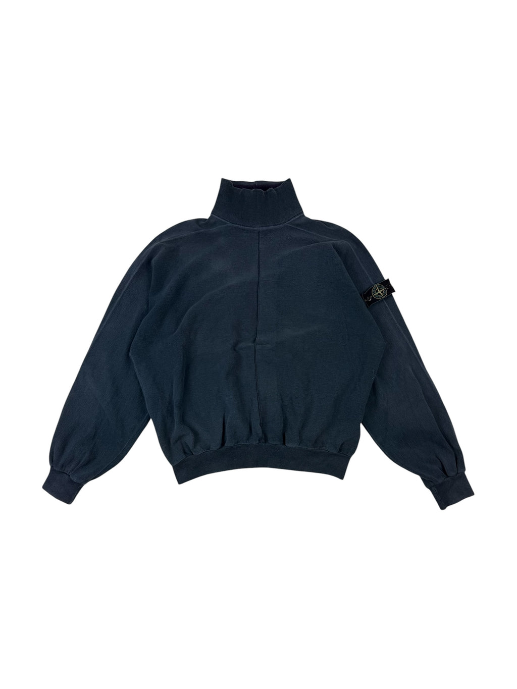 Stone Island 80s Fleece Mock Neck Sweater
