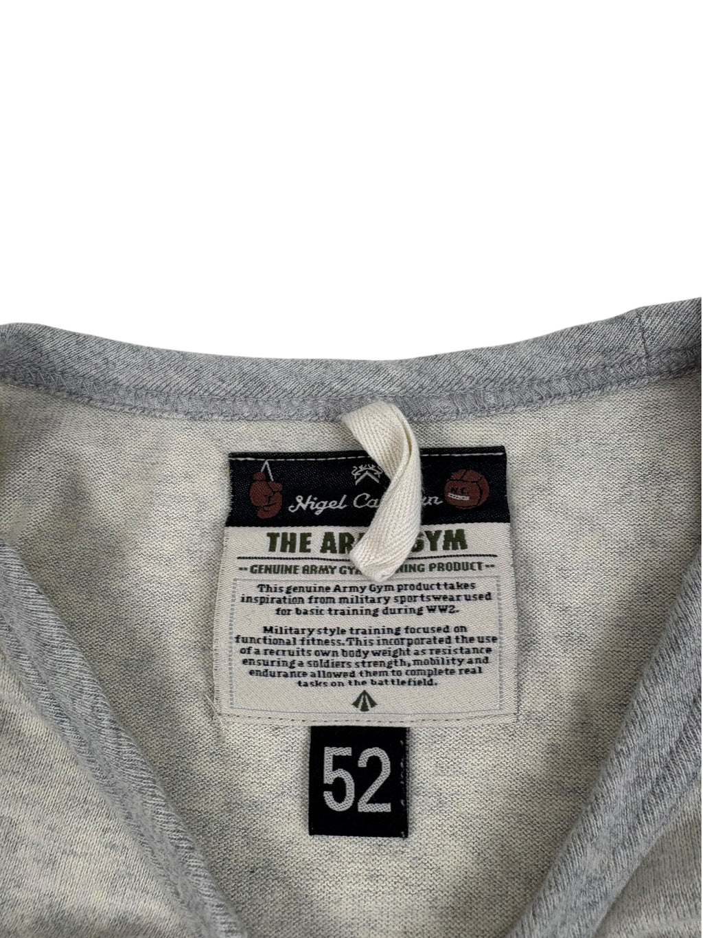 Nigel Cabourn Army Gym Printed Jersey