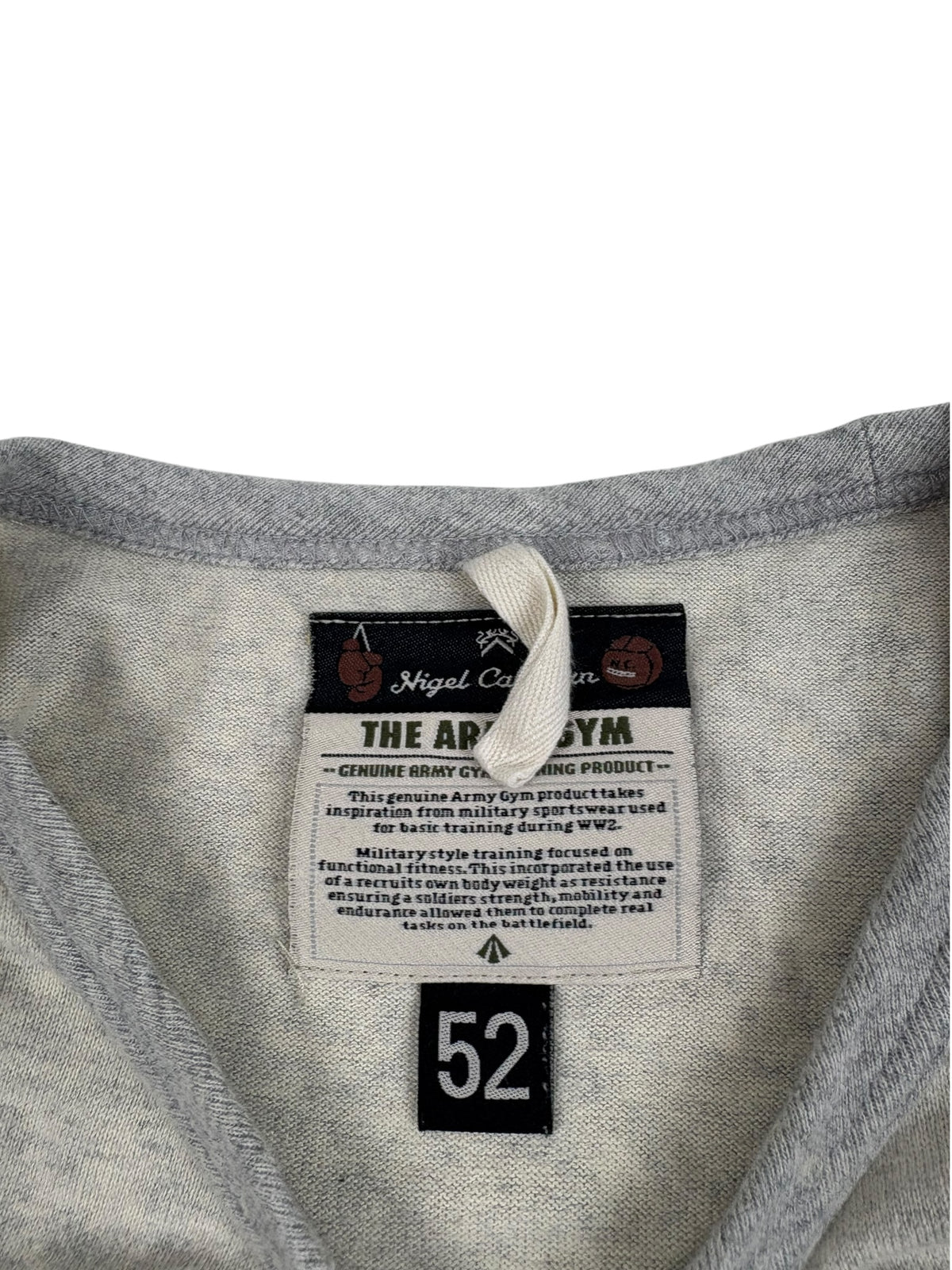 Nigel Cabourn Army Gym Printed Jersey