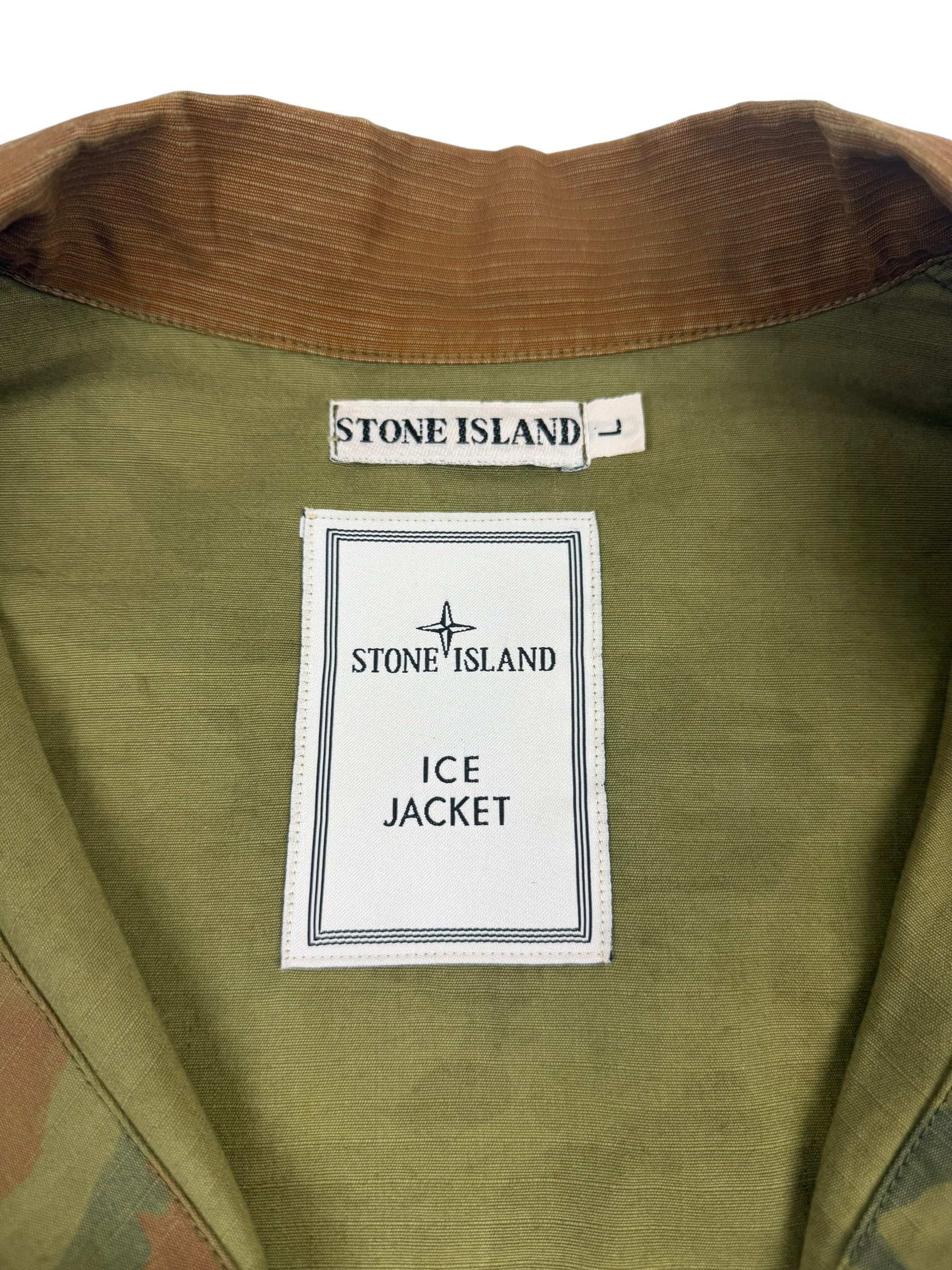 Stone Island SS89 Ice Camo Field Jacket