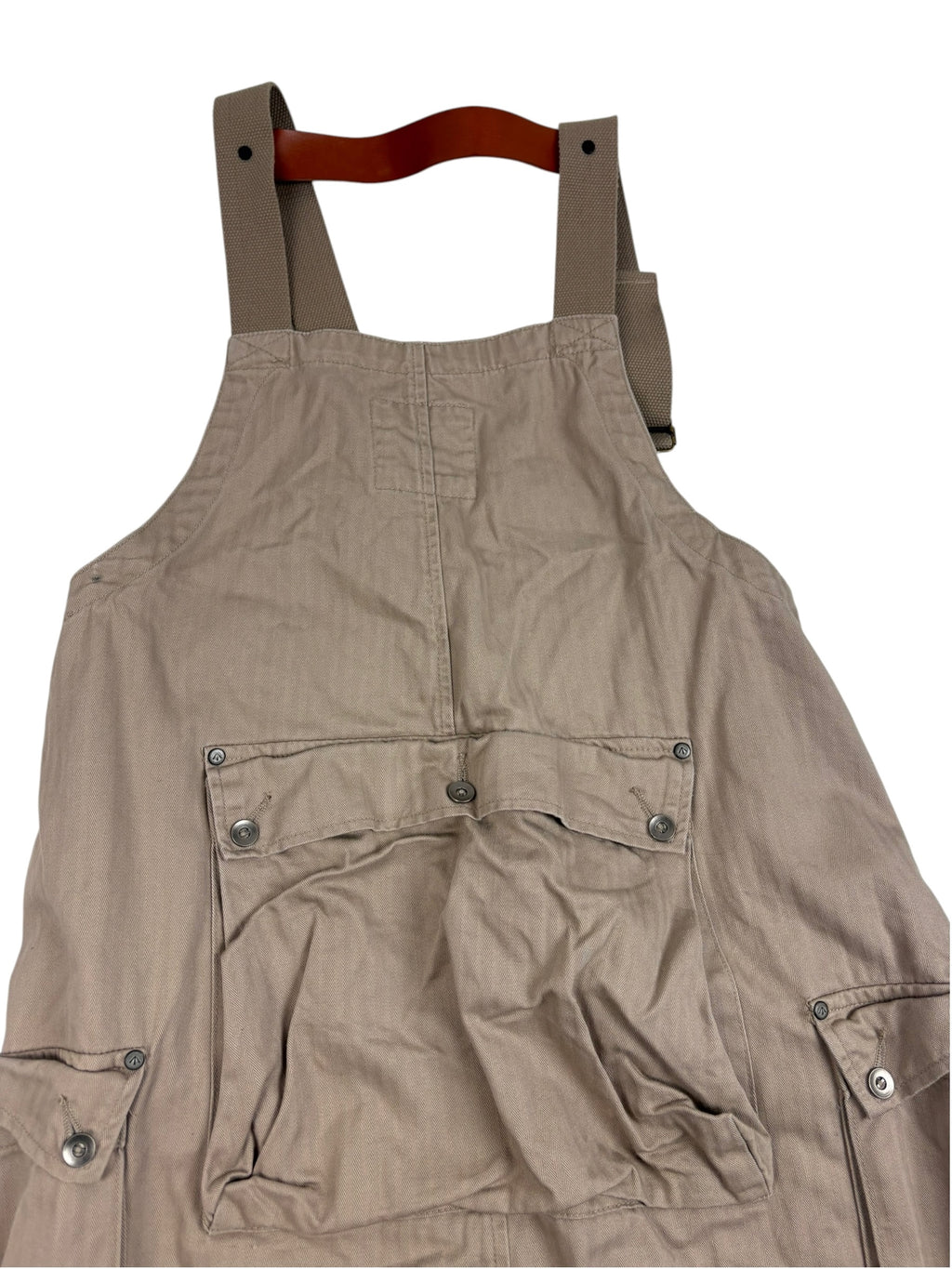 Military Herringbone HBT Cargo Dungarees