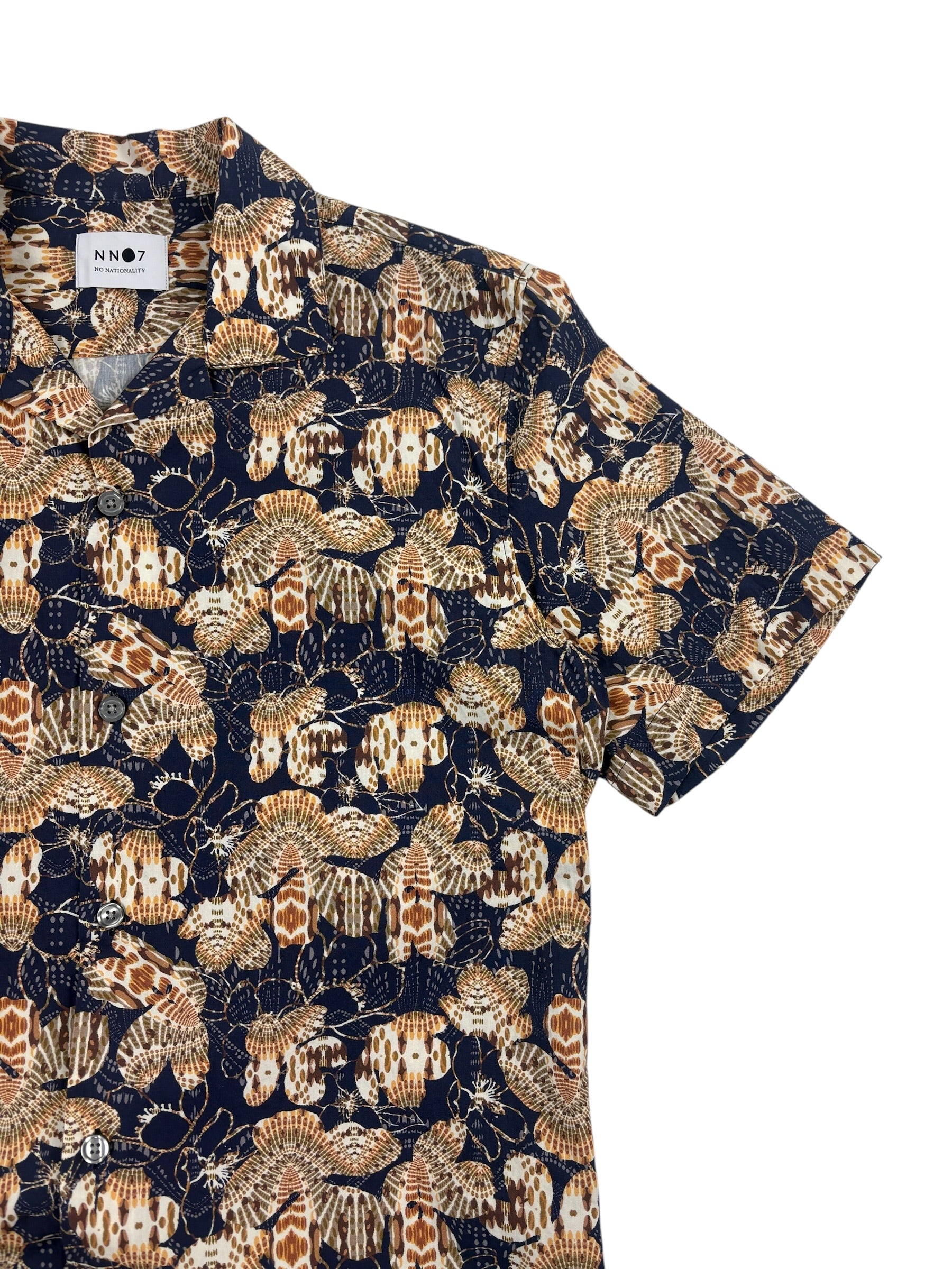 NN07 No Nationality Miyagi Print Shirt