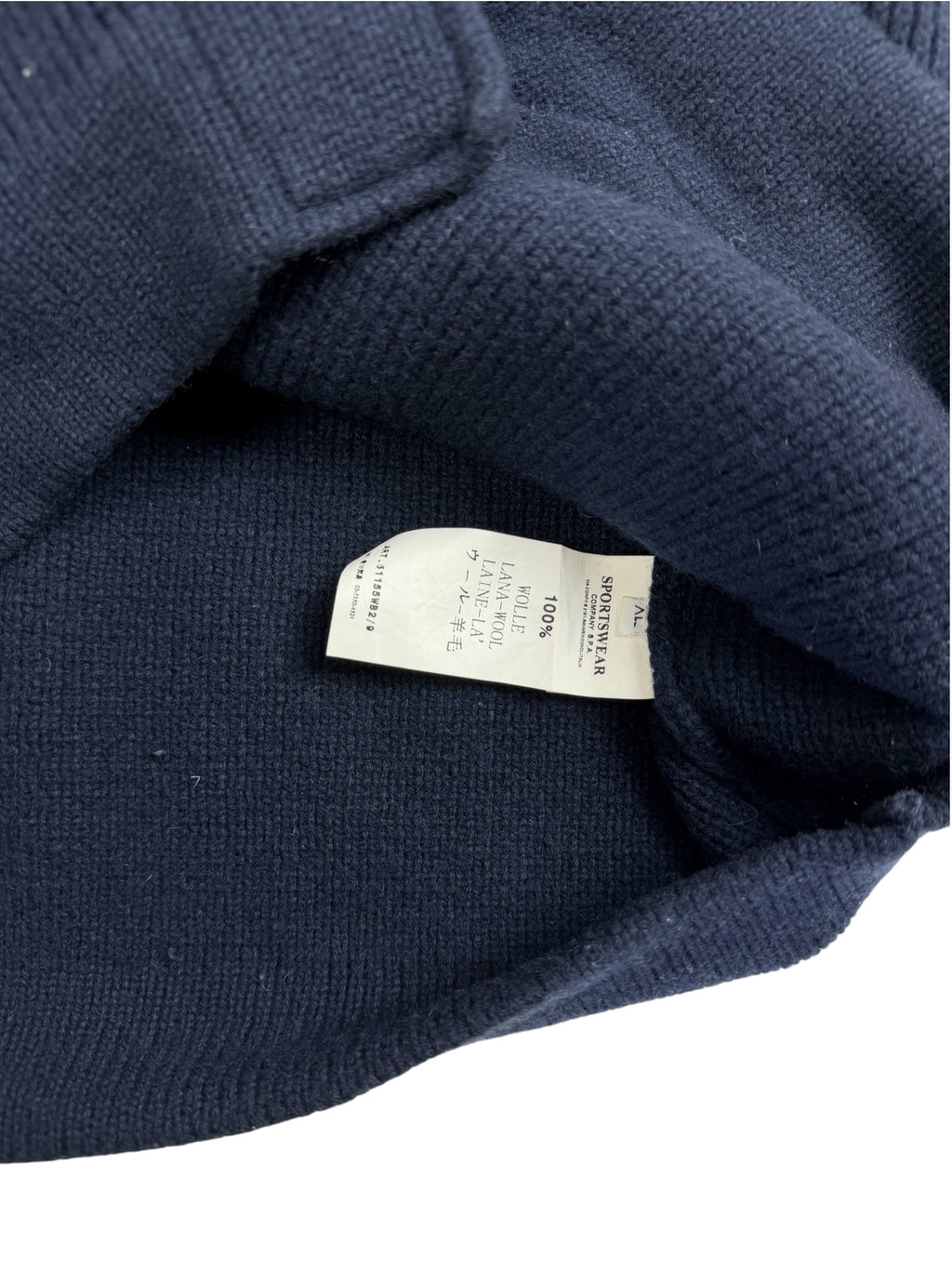 Stone Island Multi-Pocket Wool Knit Field Jacket