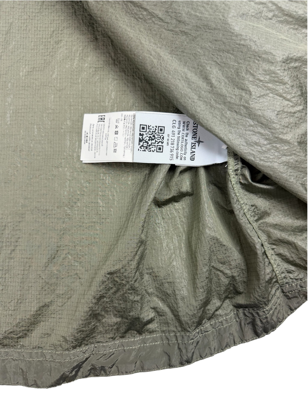 Stone Island Two Pocket Nylon Metal Overshirt