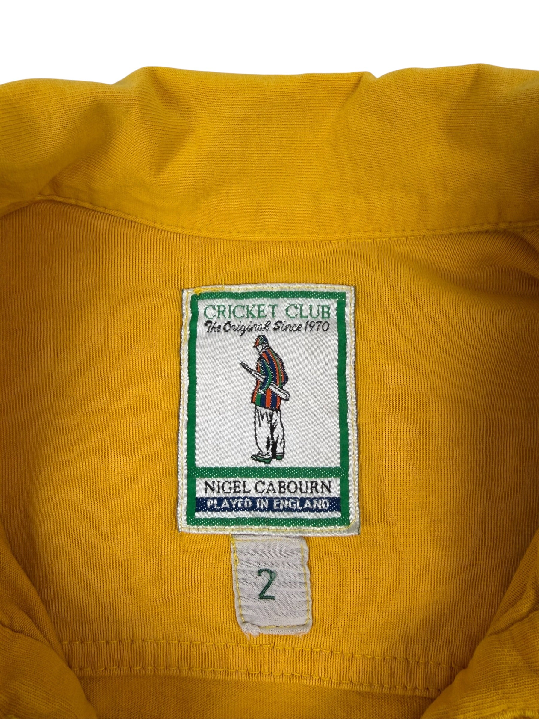 Nigel Cabourn 80s Cricket Club Polo Shirt