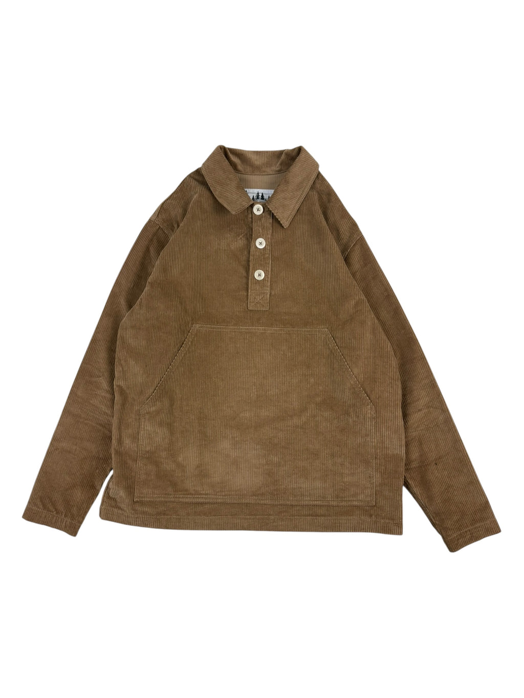 Cafe Mountain Corduroy Leisure Popover Shirt