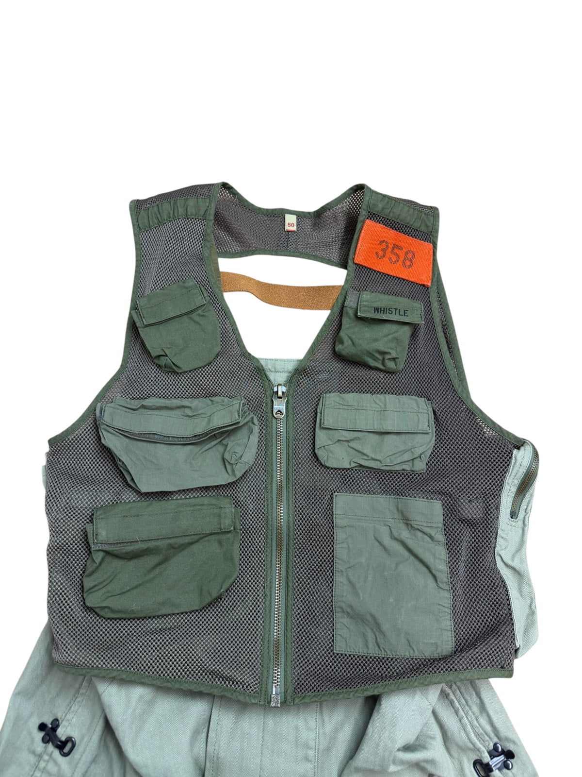 Nigel Cabourn x Maison Mihara Yasuhiro Fisherman Vest Dungarees