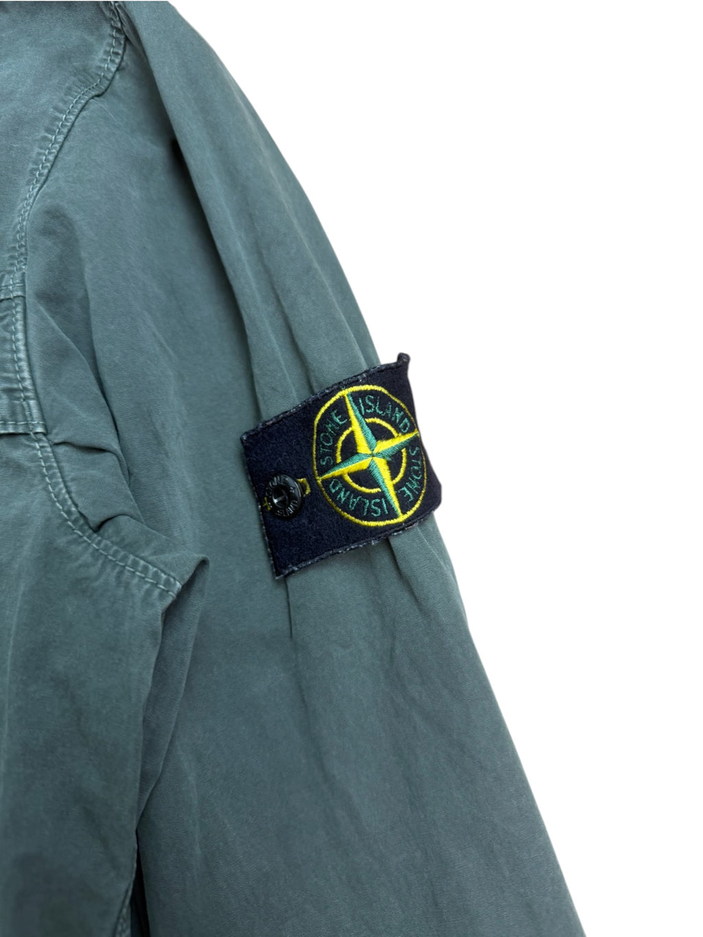 Stone Island Zip-Up Overshirt Jacket