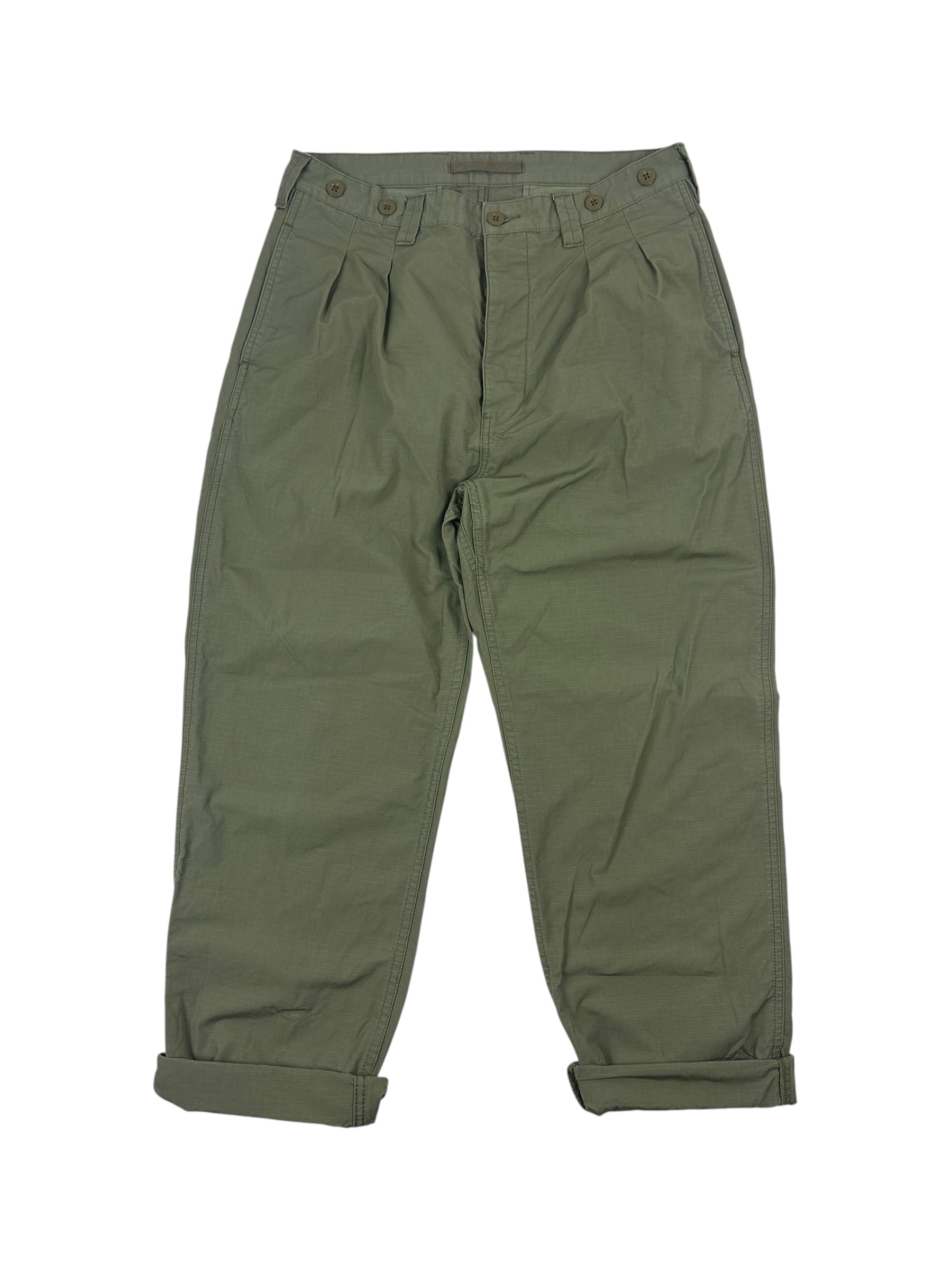 Nigel Cabourn Lybro Pleated Work Pants